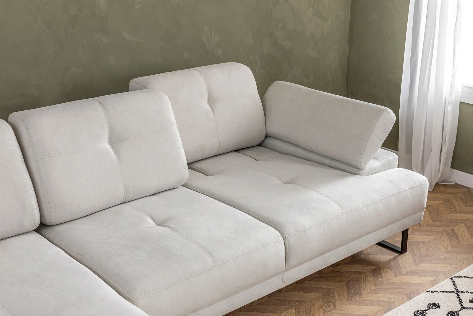 Mustang Ecksofa, Linke Seite, 314x174 cm - Image 6