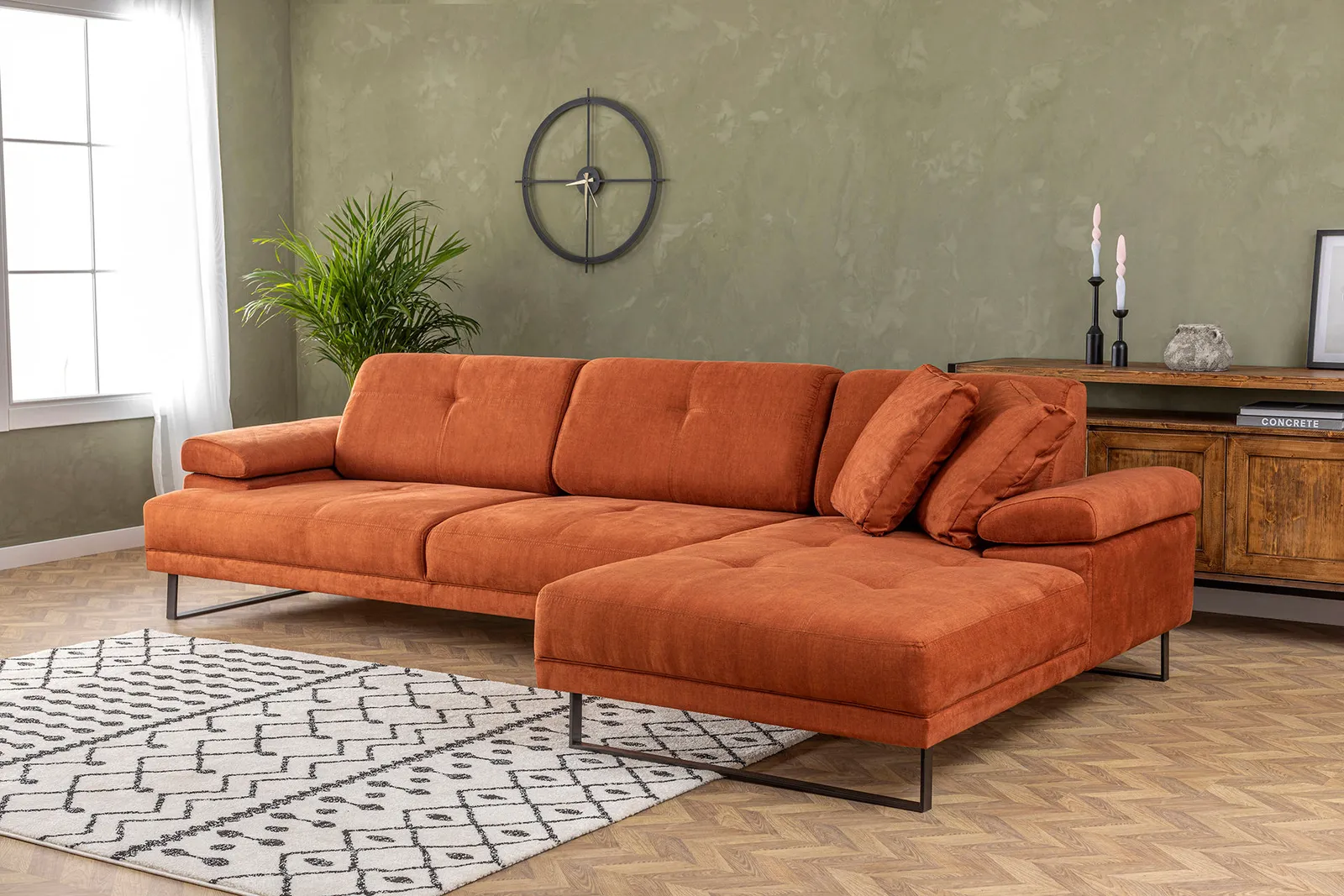 Mustang Ecksofa, Rechte Seite, 314x174 cm - Image 18
