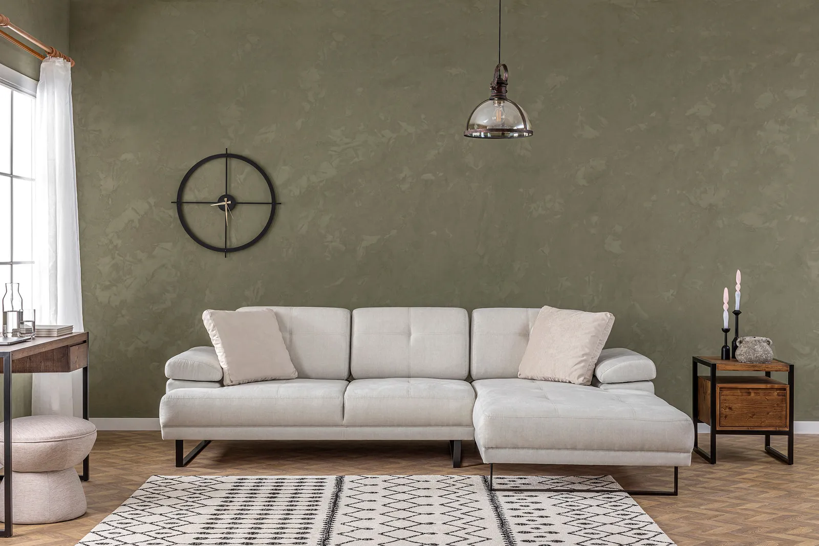 Mustang Ecksofa, Rechte Seite, 314x174 cm - Image 2