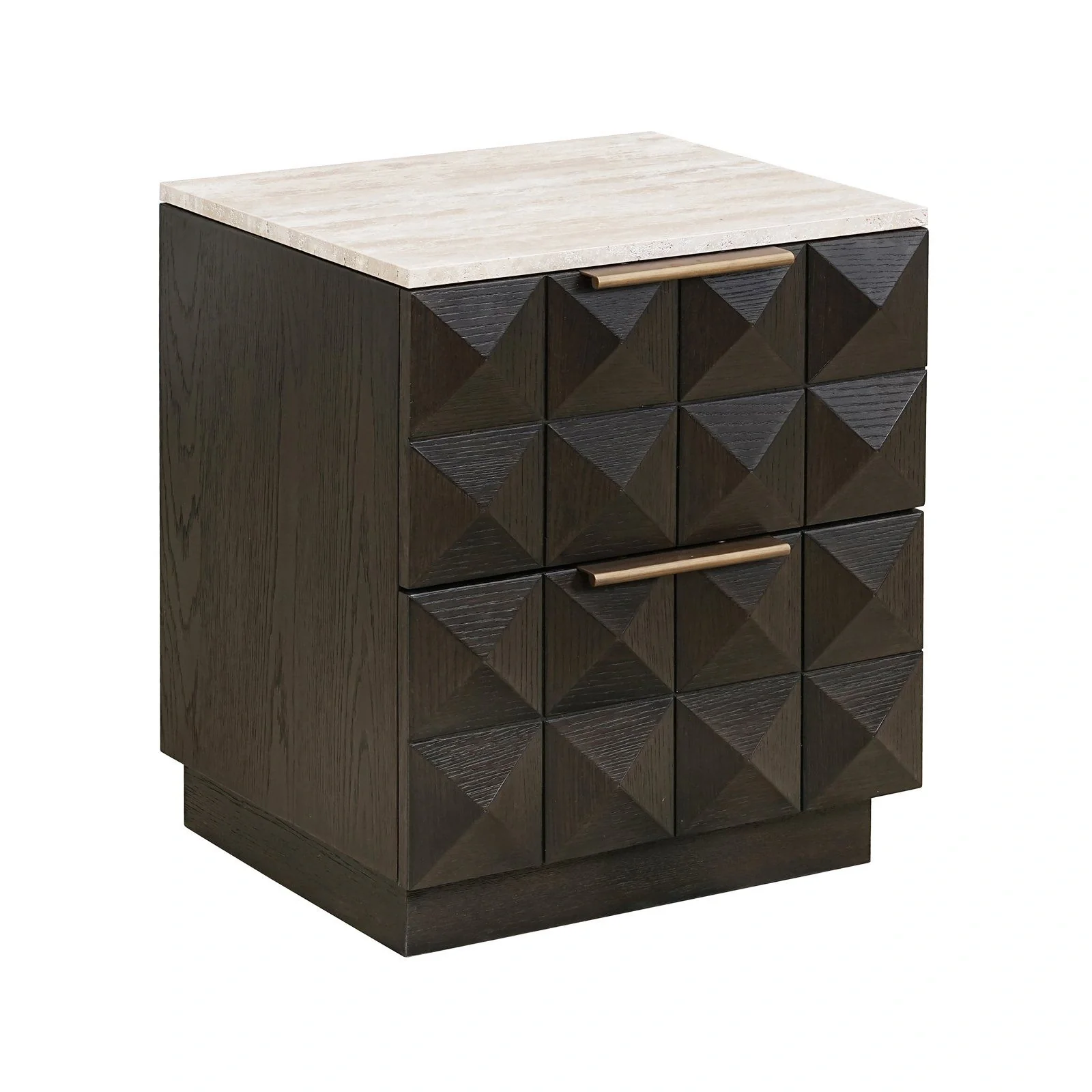 Nachttisch Claremont in braun, 53x44 cm - Image 3