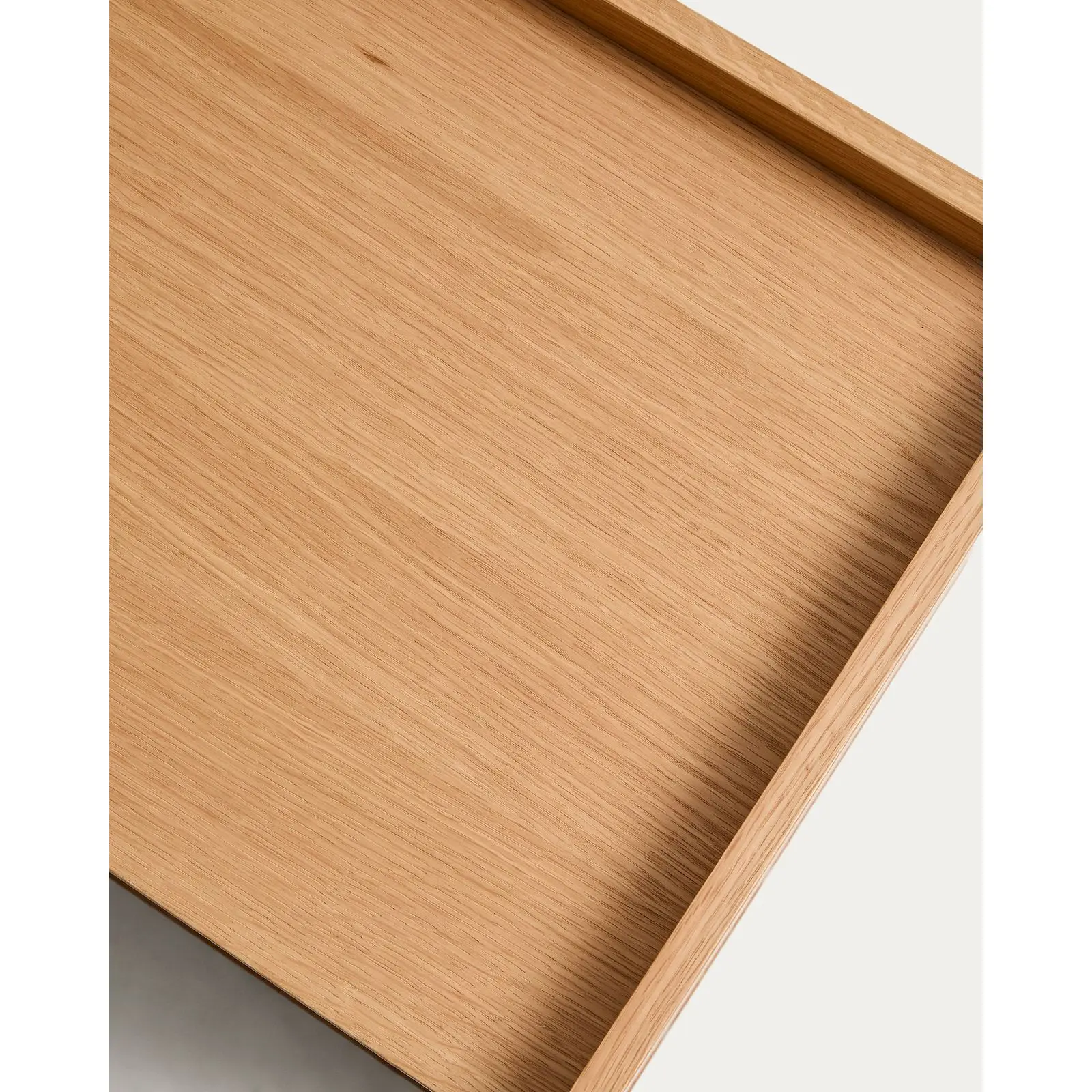 Nachttisch Onix 2 Schubladen aus Eichenfurnier Naturton-Finish 60 x 47 cm FSC Mix Credit - Image 10