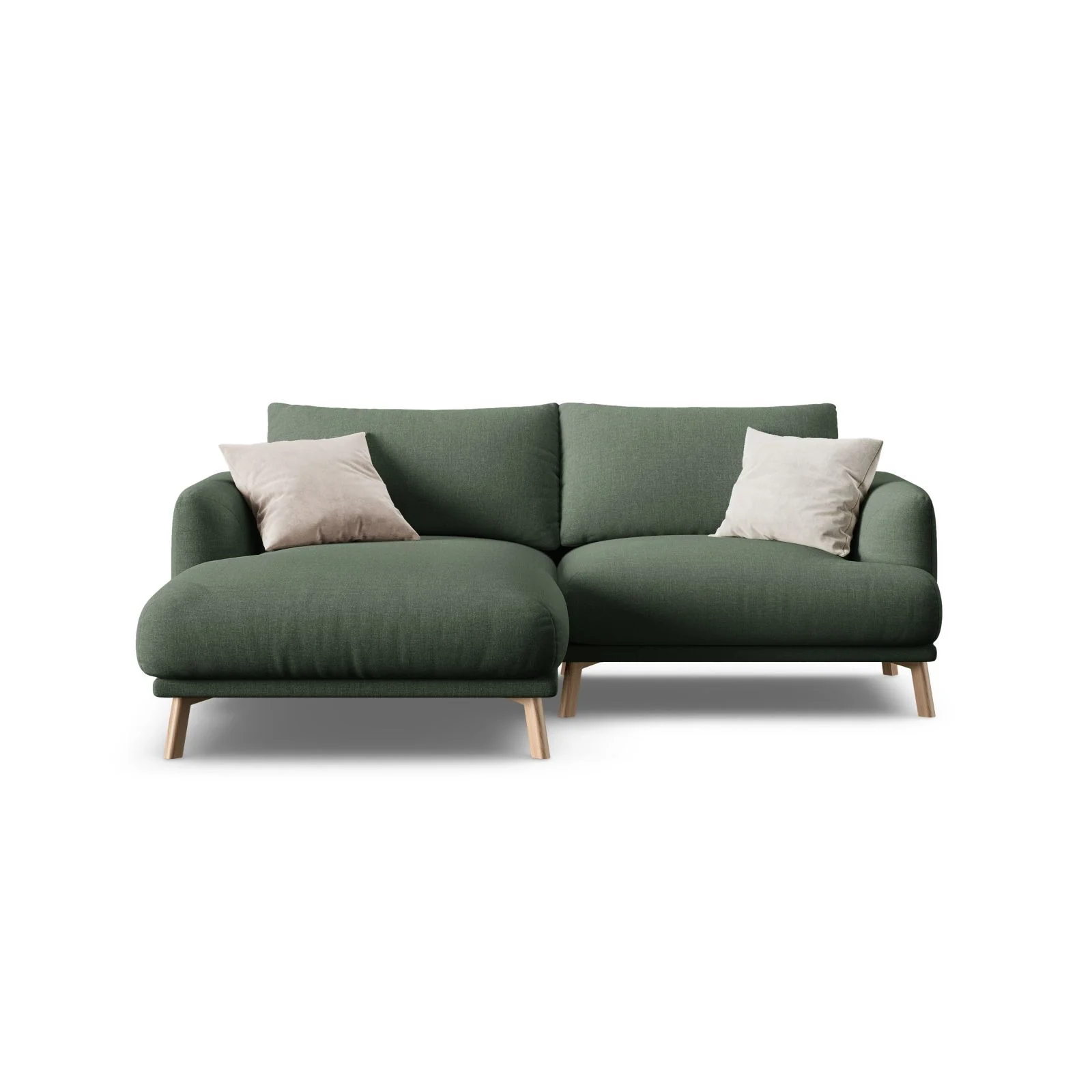 Naomi 3-Sitzer Ecksofa, Linke Seite, aus Samt oder Strukturstoff, 200x170 cm - Image 19
