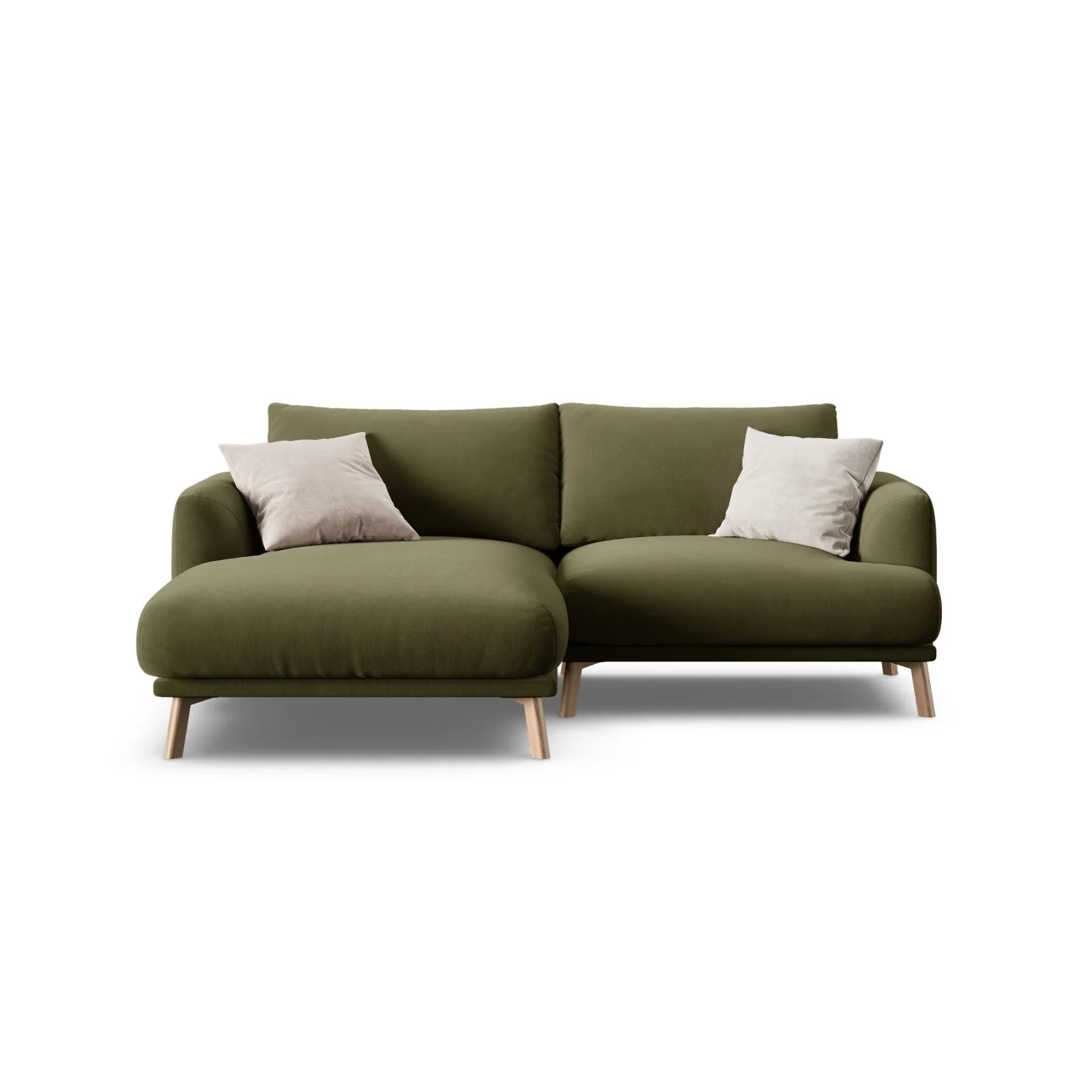 Naomi 3-Sitzer Ecksofa, Linke Seite, aus Samt oder Strukturstoff, 200x170 cm - Image 37