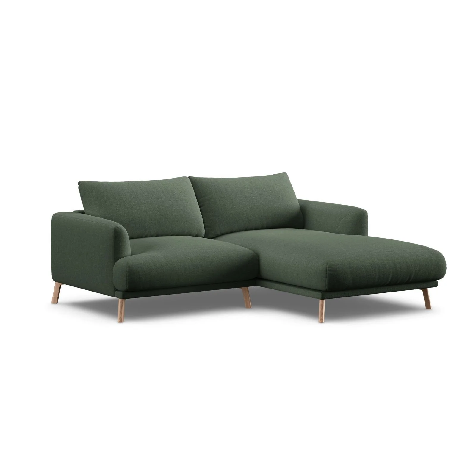 Naomi 3-Sitzer Ecksofa, Rechte Seite, aus Samt oder Strukturstoff, 200x170 cm - Image 22