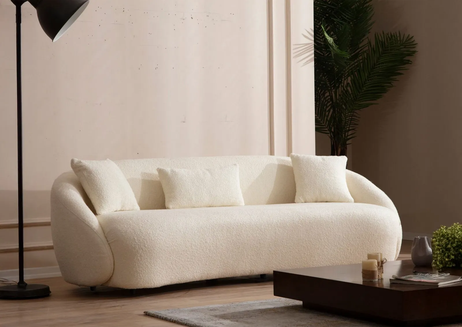 Napoli 3-Sitzer Sofa, 230x94 cm - Image 3