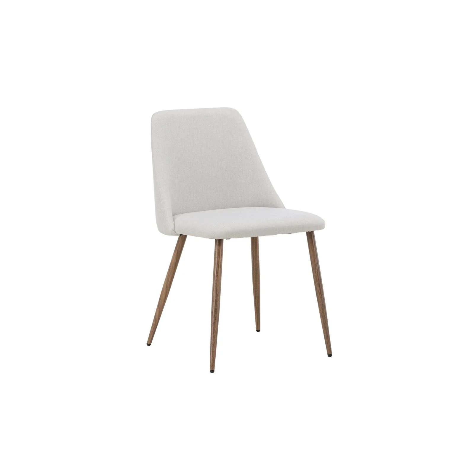 Night Essstuhl Mocca / Beige Leinen