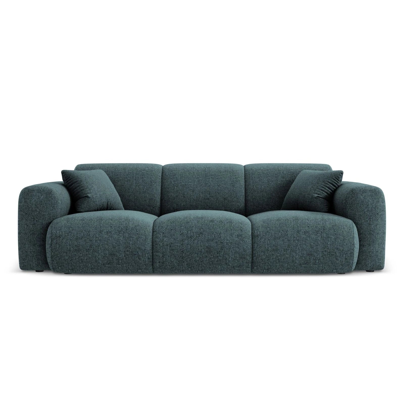 Nolio 3-Sitzer Sofa aus Samt oder Chenille, 235x95x72 cm - Image 25