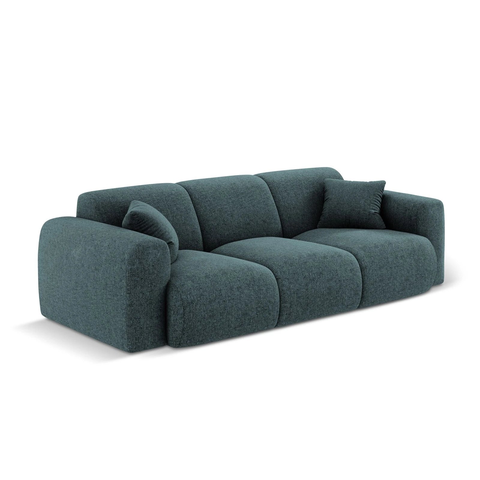 Nolio 3-Sitzer Sofa aus Samt oder Chenille, 235x95x72 cm - Image 28