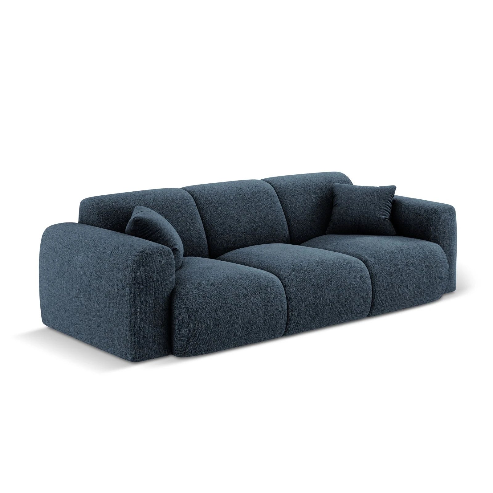 Nolio 3-Sitzer Sofa aus Samt oder Chenille, 235x95x72 cm - Image 34
