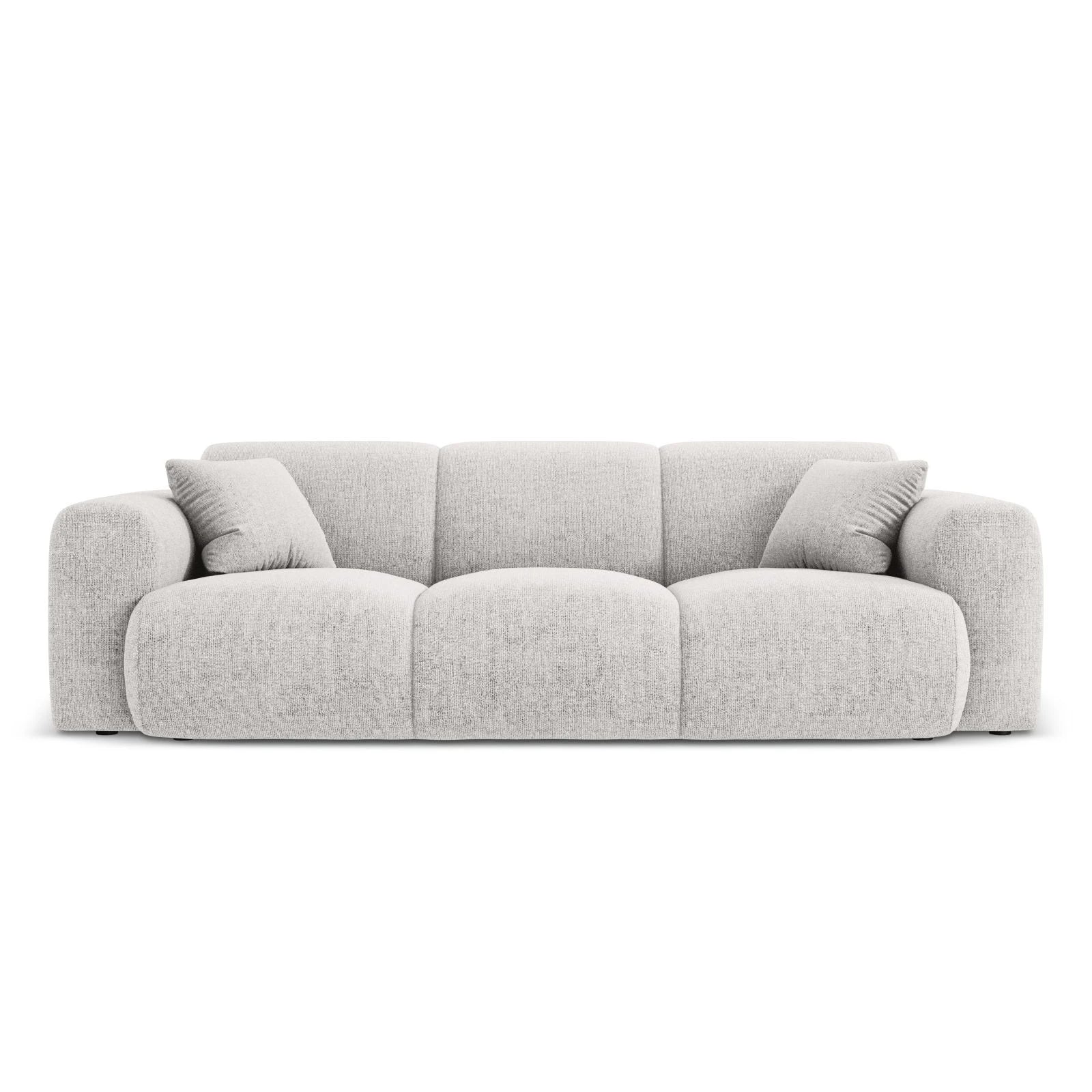 Nolio 3-Sitzer Sofa aus Samt oder Chenille, 235x95x72 cm - Image 37