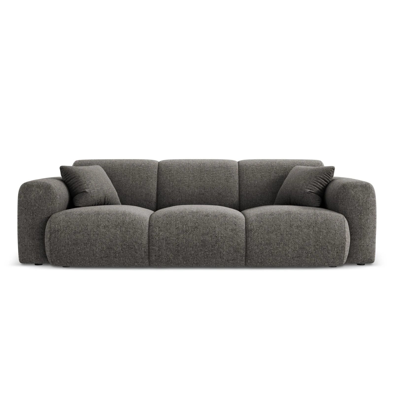 Nolio 3-Sitzer Sofa aus Samt oder Chenille, 235x95x72 cm - Image 43