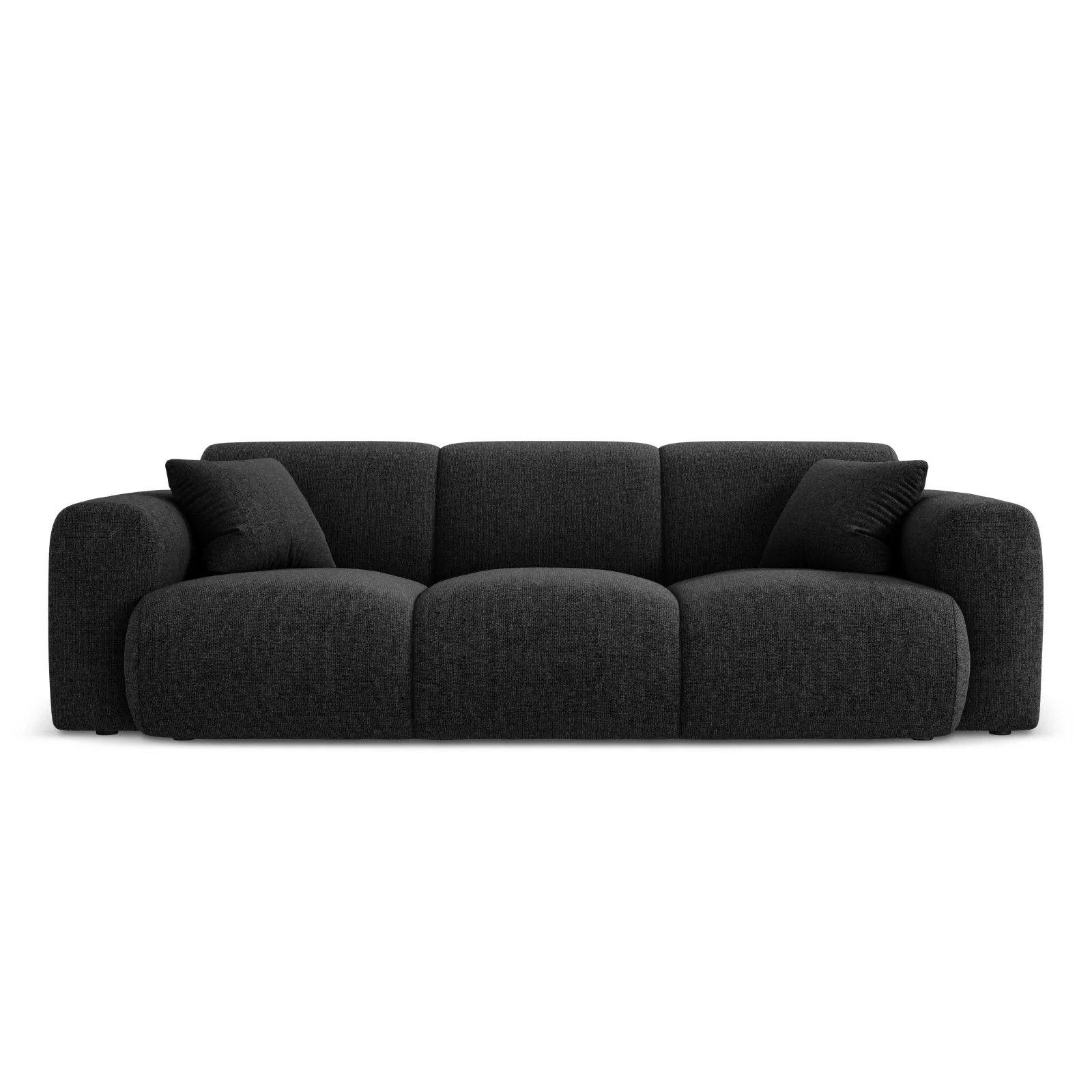 Nolio 3-Sitzer Sofa aus Samt oder Chenille, 235x95x72 cm - Image 49