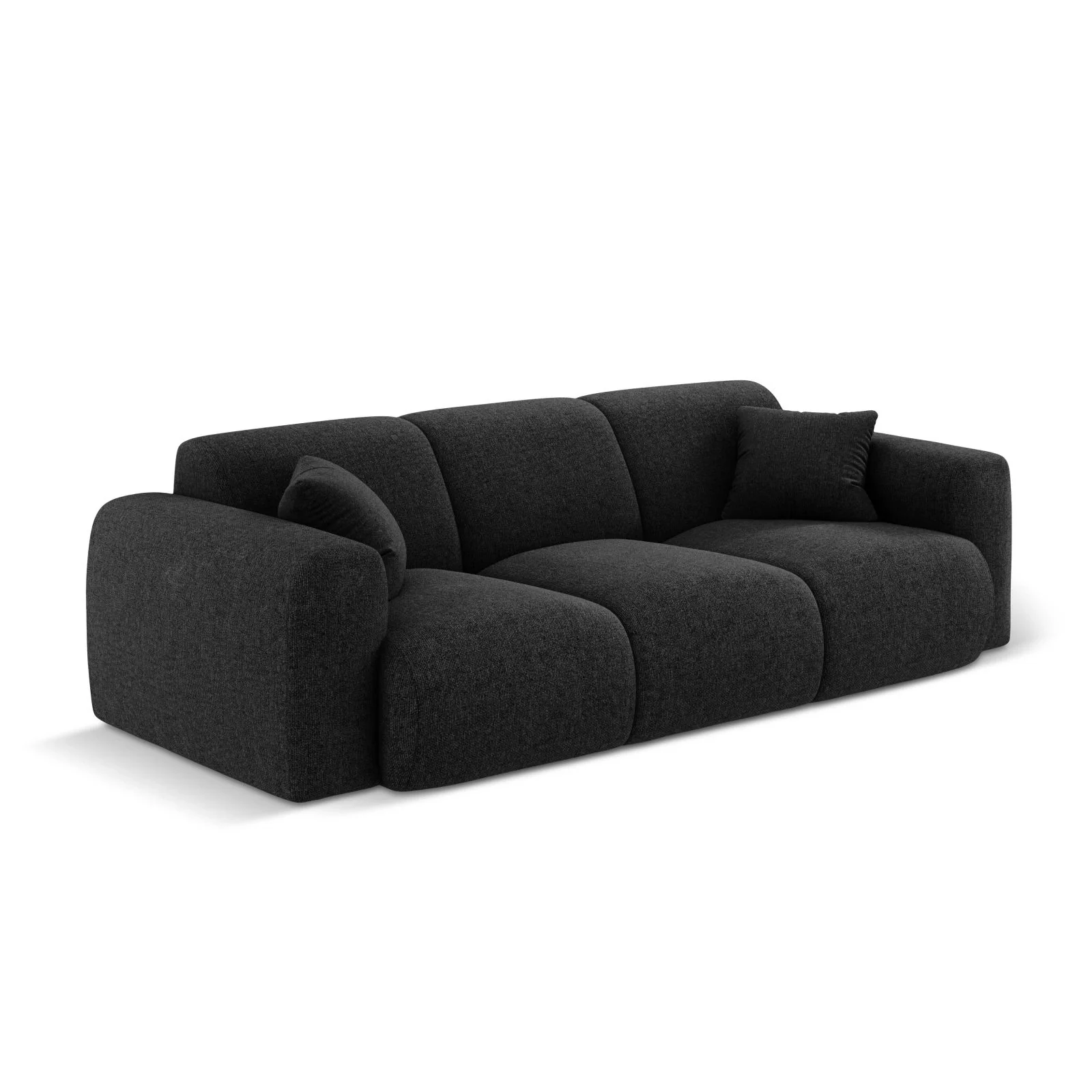 Nolio 3-Sitzer Sofa aus Samt oder Chenille, 235x95x72 cm - Image 52