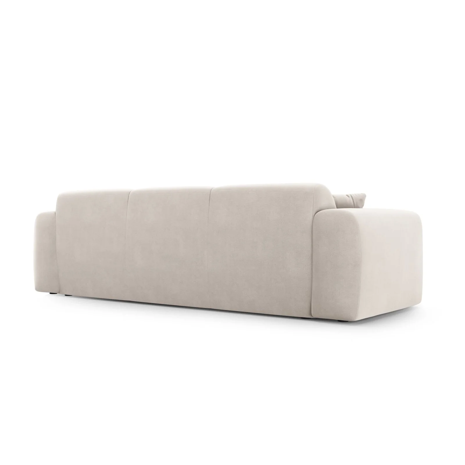 Nolio 3-Sitzer Sofa aus Samt oder Chenille, 235x95x72 cm - Image 59