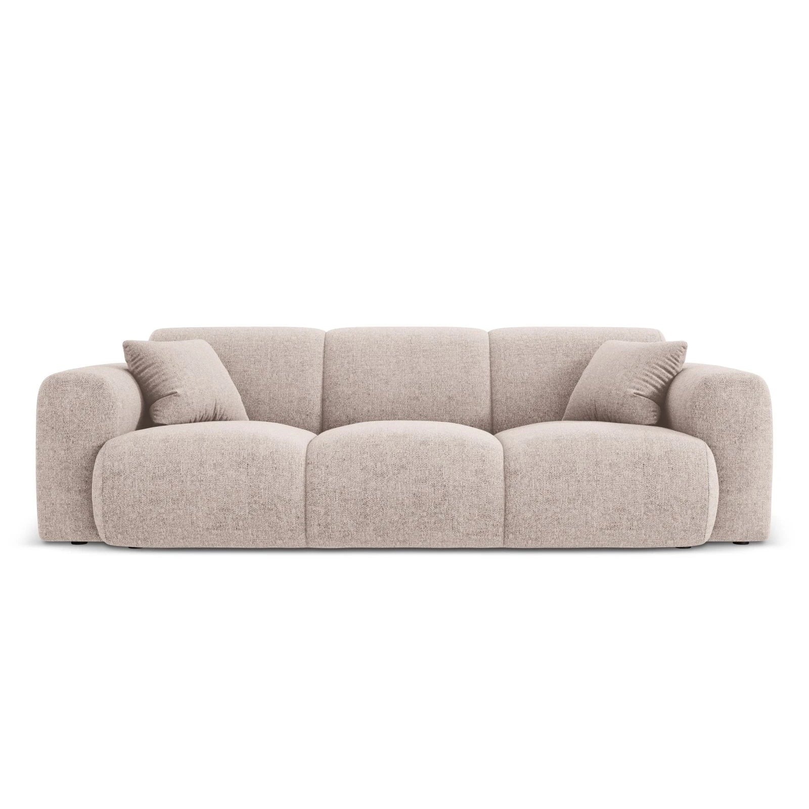 Nolio 3-Sitzer Sofa aus Samt oder Chenille, 235x95x72 cm - Image 7