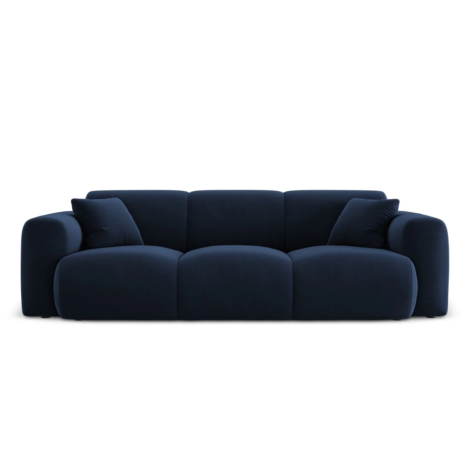 Nolio 3-Sitzer Sofa aus Samt oder Chenille, 235x95x72 cm - Image 85