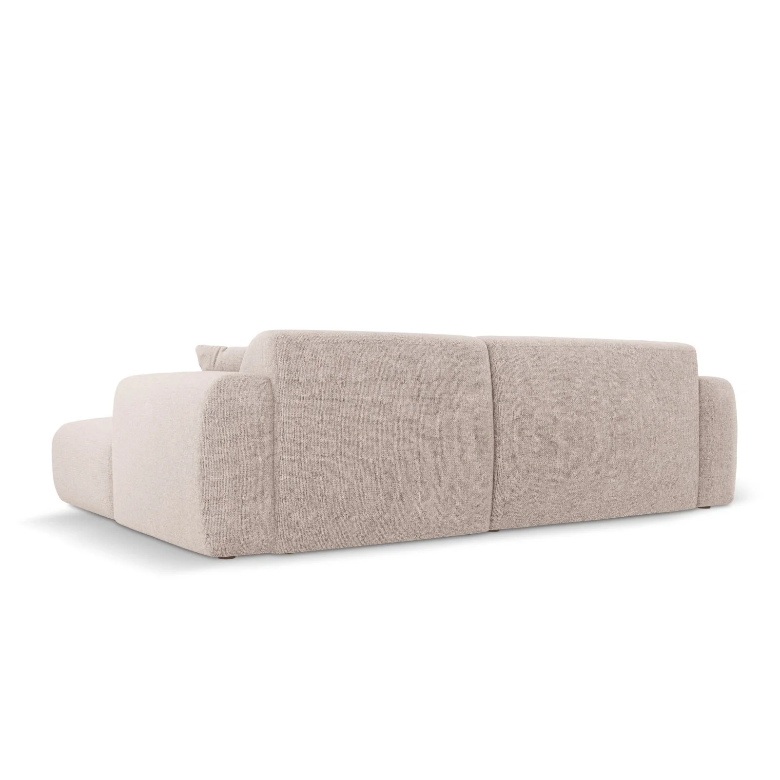 Nolio 4-Sitzer Ecksofa, Linke Seite, aus Samt oder Chenille, 235x170x72 cm - Image 11