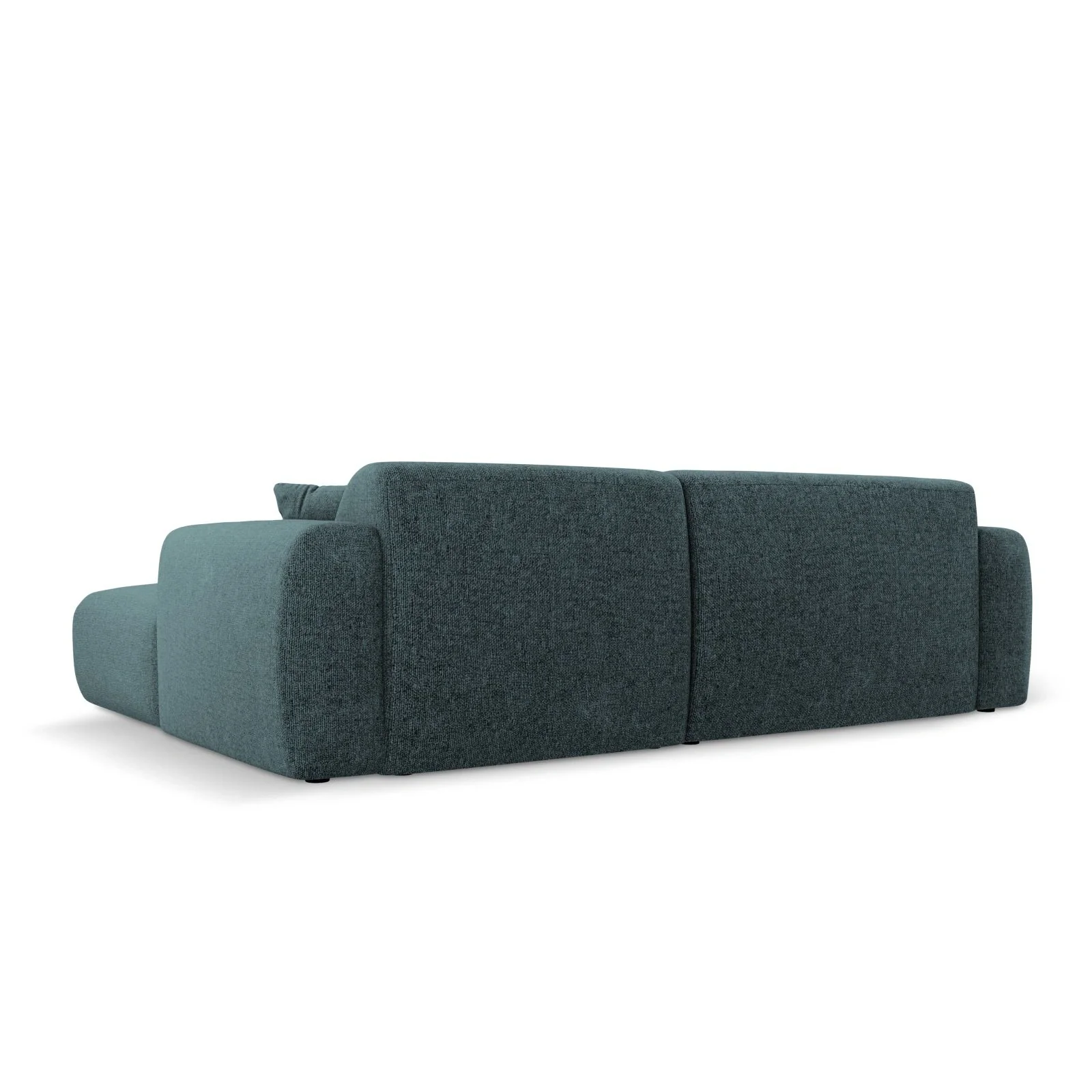Nolio 4-Sitzer Ecksofa, Linke Seite, aus Samt oder Chenille, 235x170x72 cm - Image 29