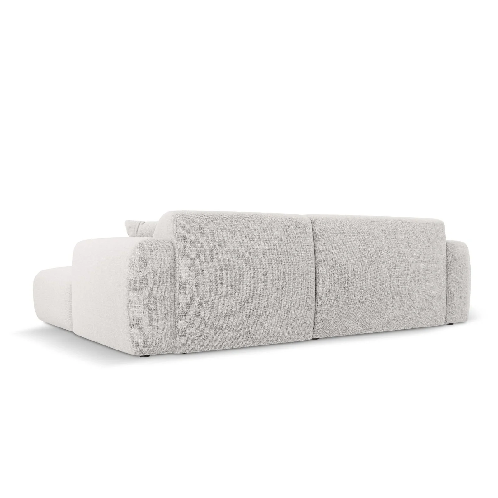 Nolio 4-Sitzer Ecksofa, Linke Seite, aus Samt oder Chenille, 235x170x72 cm - Image 41
