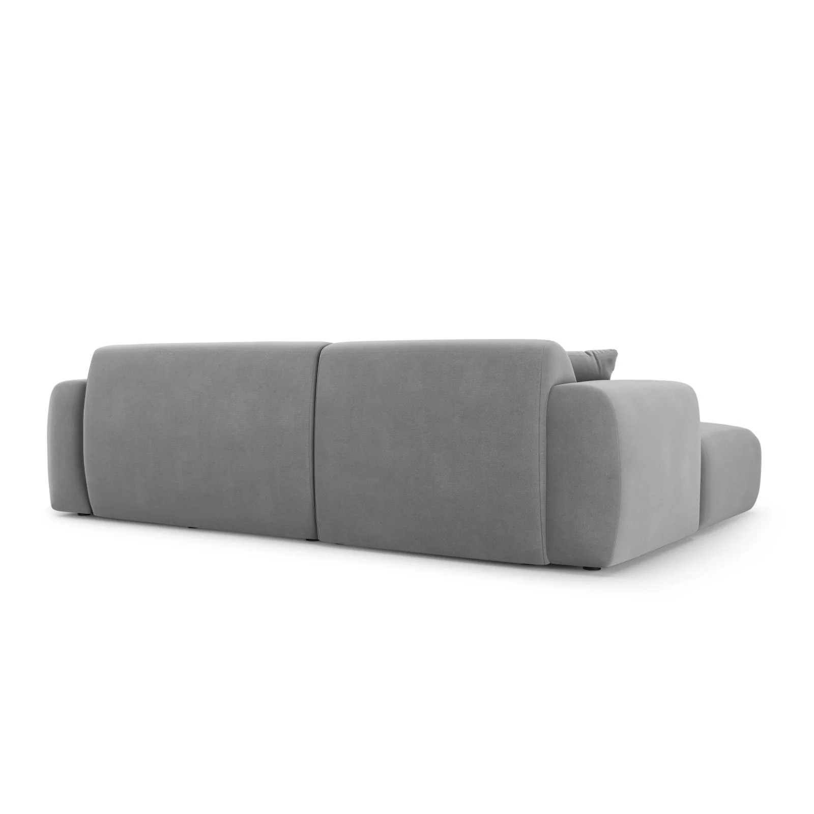 Nolio 4-Sitzer Ecksofa, Linke Seite, aus Samt oder Chenille, 235x170x72 cm - Image 65