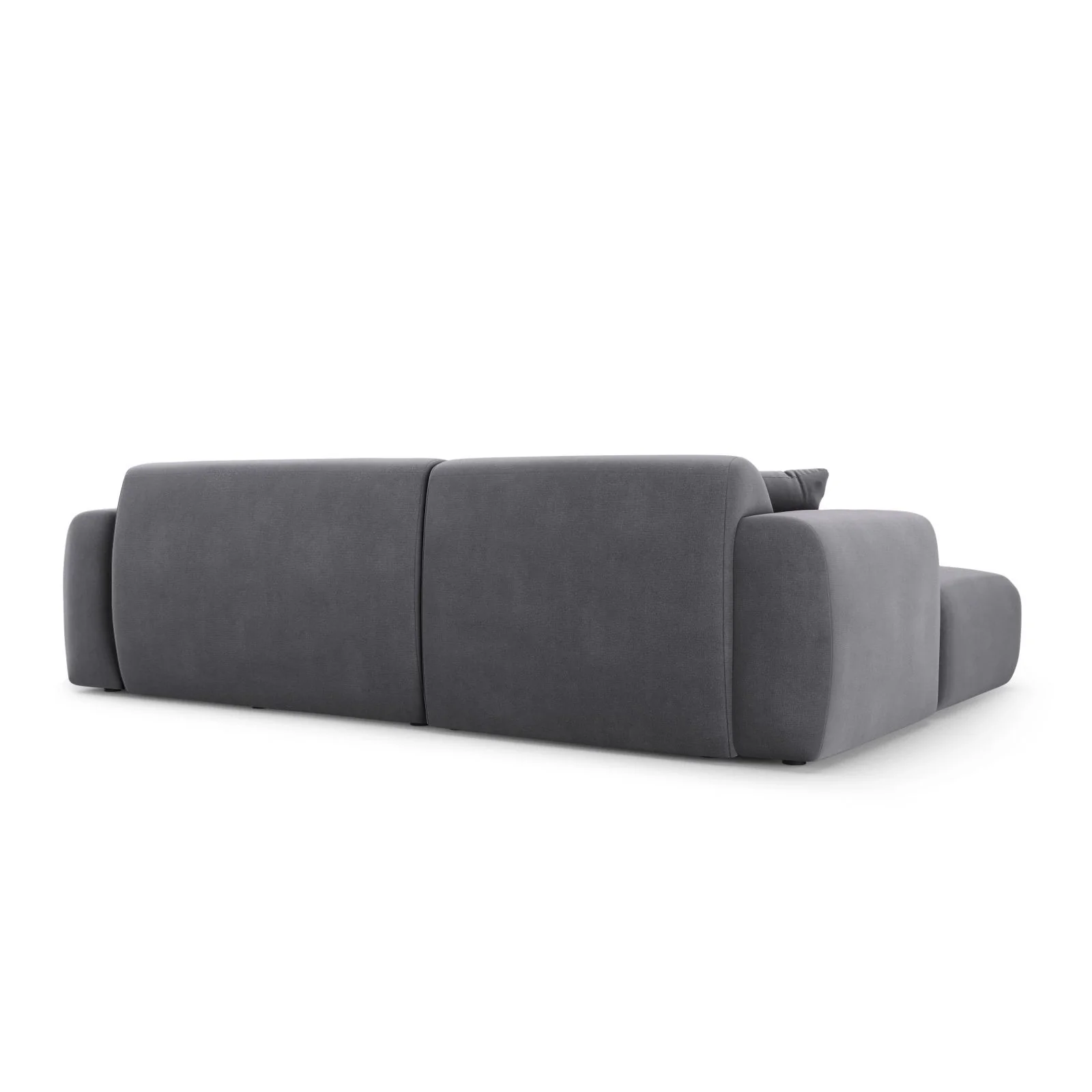 Nolio 4-Sitzer Ecksofa, Linke Seite, aus Samt oder Chenille, 235x170x72 cm - Image 71