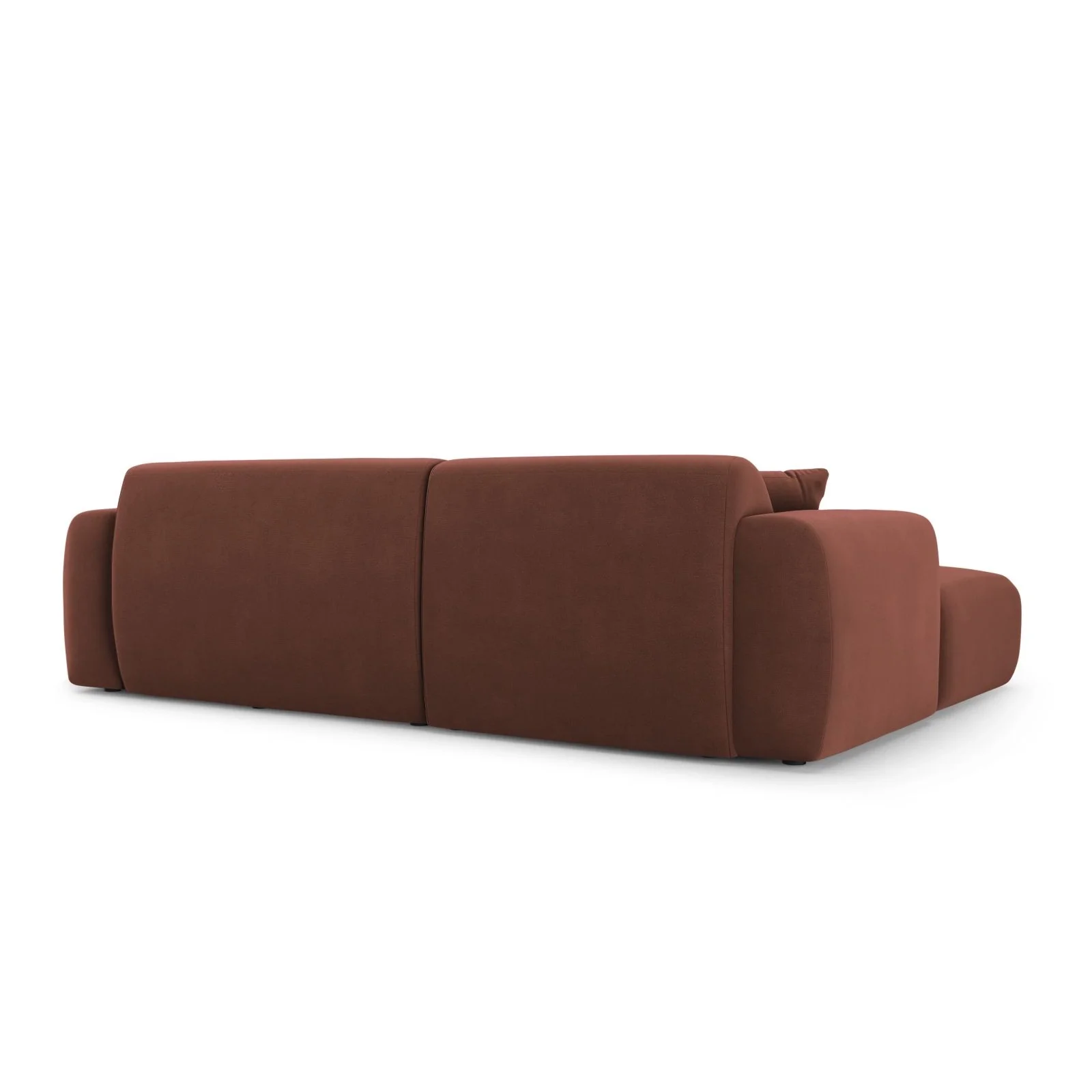 Nolio 4-Sitzer Ecksofa, Linke Seite, aus Samt oder Chenille, 235x170x72 cm - Image 77