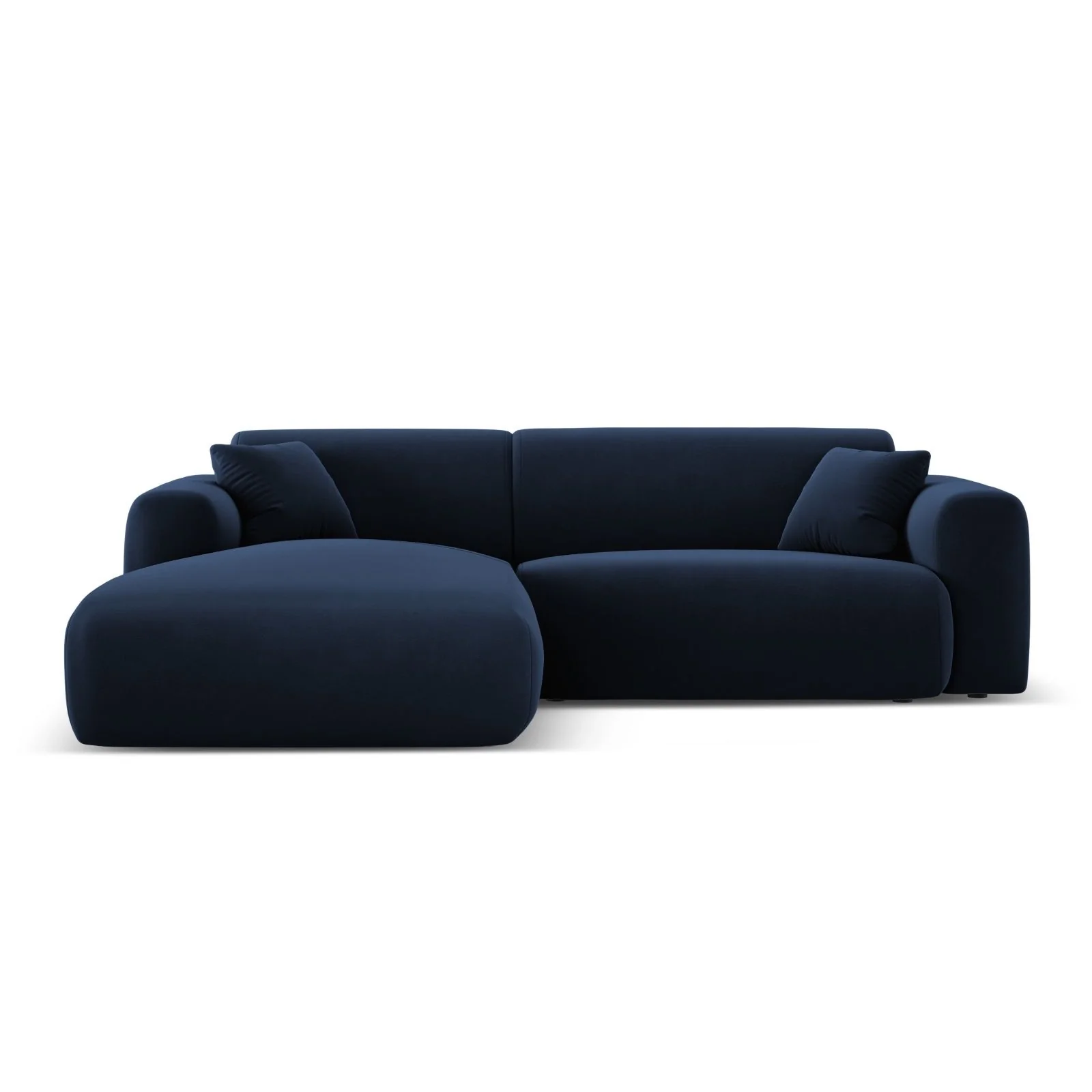Nolio 4-Sitzer Ecksofa, Linke Seite, aus Samt oder Chenille, 235x170x72 cm - Image 85