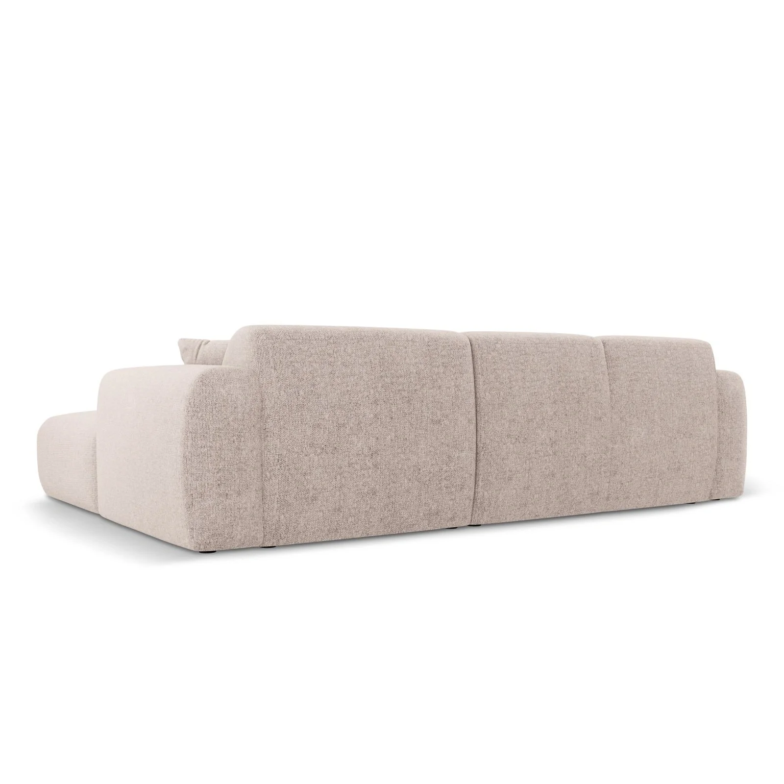 Nolio 4-Sitzer Ecksofa, Linke Seite, aus Samt oder Chenille, 260x170x72 cm - Image 11