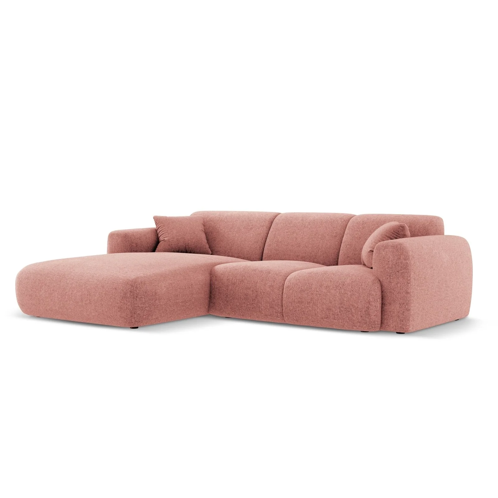 Nolio 4-Sitzer Ecksofa, Linke Seite, aus Samt oder Chenille, 260x170x72 cm - Image 22