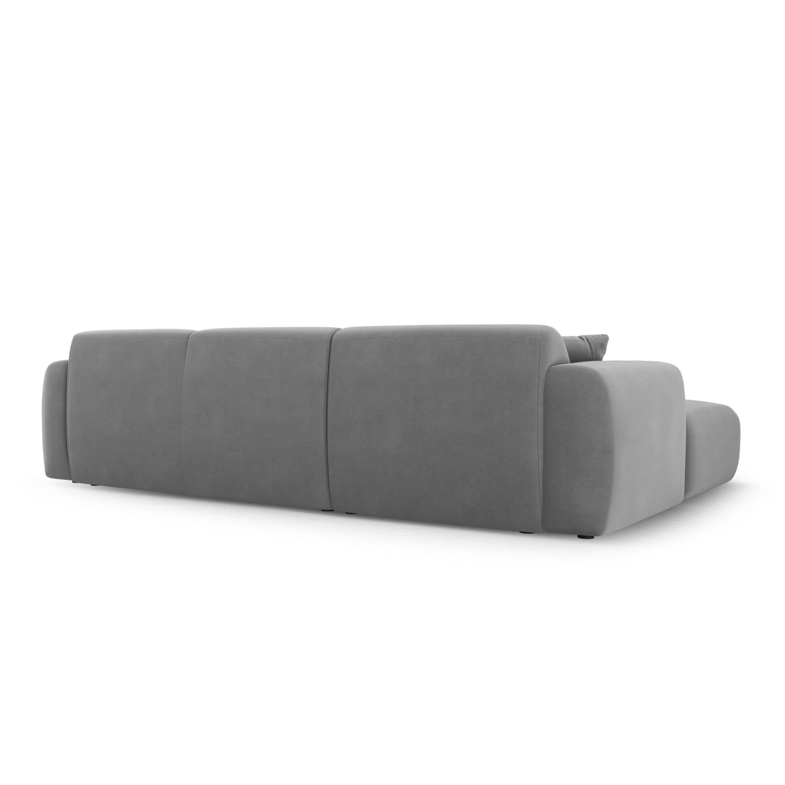 Nolio 4-Sitzer Ecksofa, Linke Seite, aus Samt oder Chenille, 260x170x72 cm - Image 65