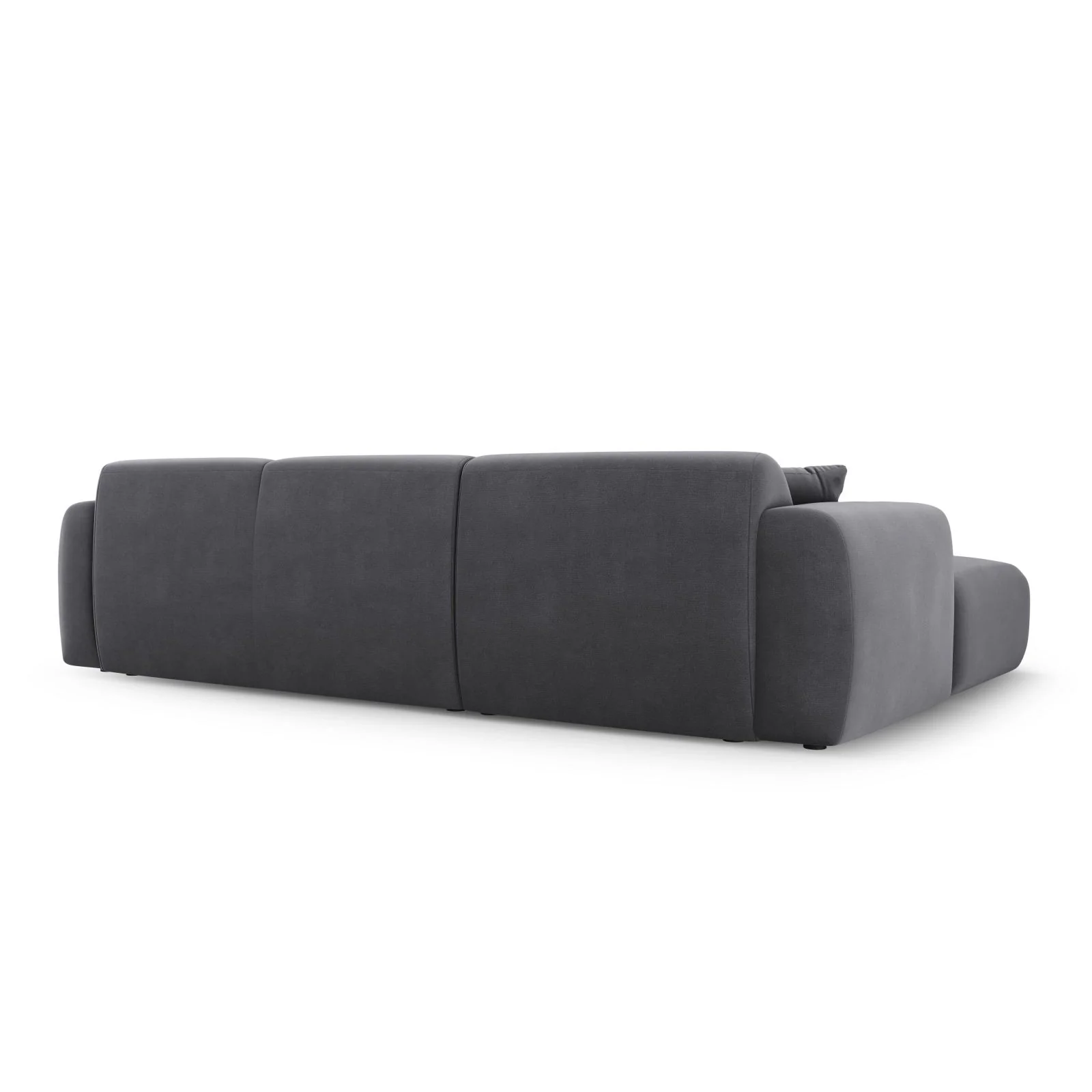 Nolio 4-Sitzer Ecksofa, Linke Seite, aus Samt oder Chenille, 260x170x72 cm - Image 71