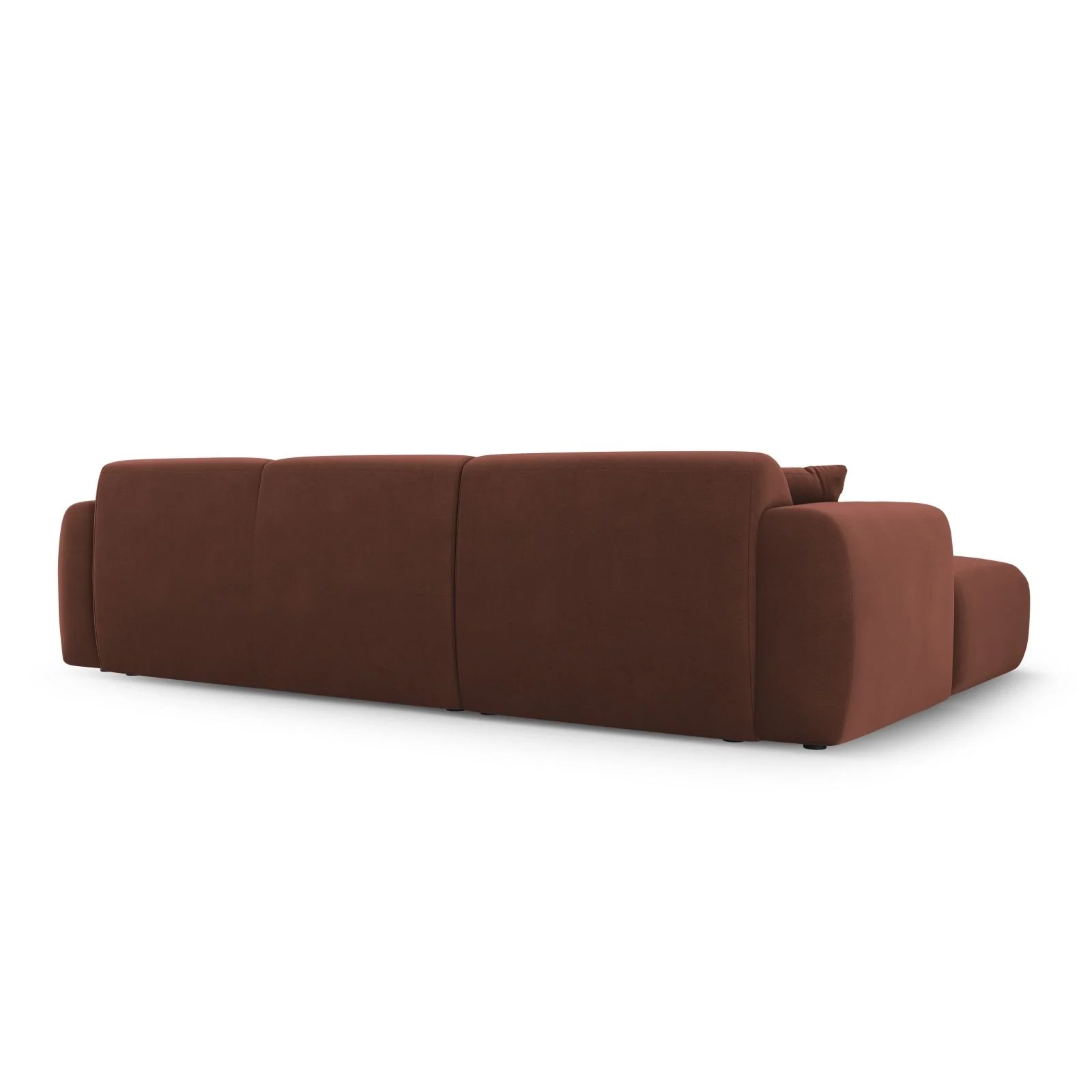 Nolio 4-Sitzer Ecksofa, Linke Seite, aus Samt oder Chenille, 260x170x72 cm - Image 77