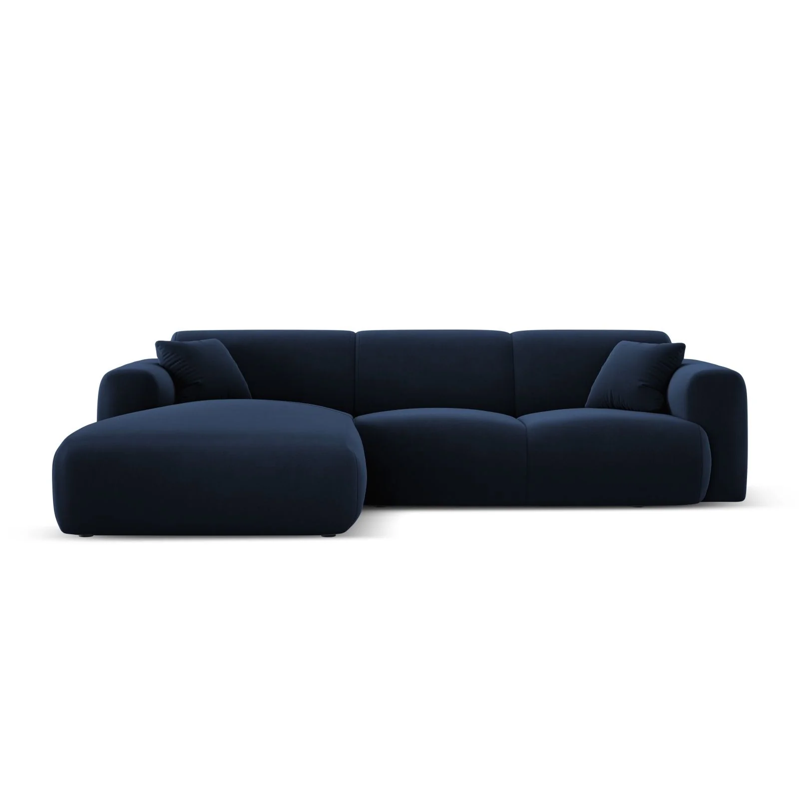 Nolio 4-Sitzer Ecksofa, Linke Seite, aus Samt oder Chenille, 260x170x72 cm - Image 85