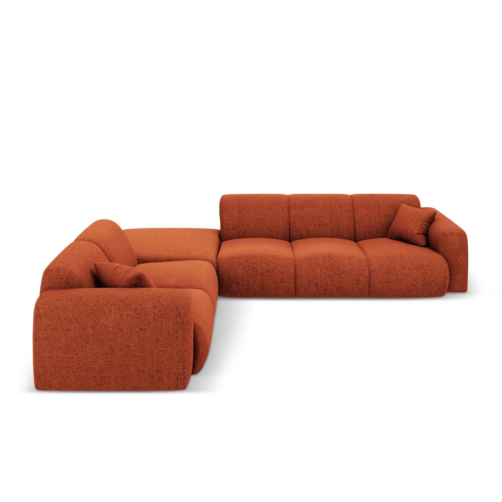 Nolio 4-Sitzer Ecksofa, Linke Seite, aus Samt oder Chenille, 315x250 cm - Image 16