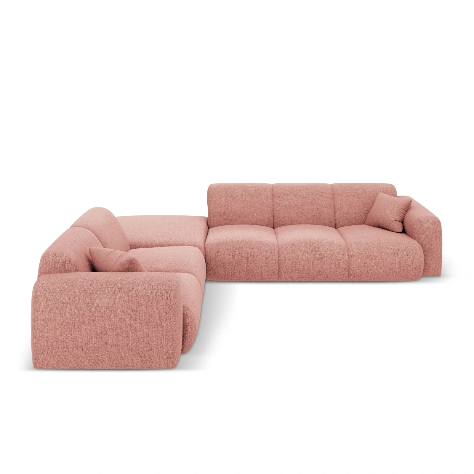 Nolio 4-Sitzer Ecksofa, Linke Seite, aus Samt oder Chenille, 315x250 cm - Image 22