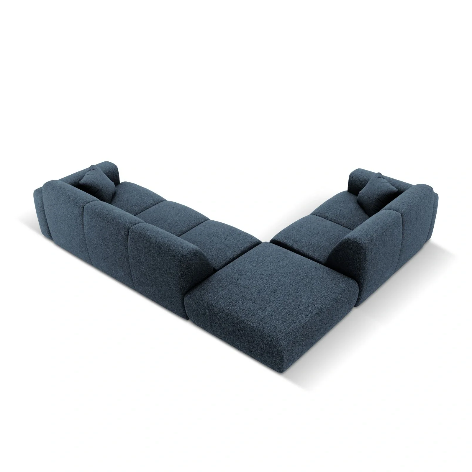 Nolio 4-Sitzer Ecksofa, Linke Seite, aus Samt oder Chenille, 315x250 cm - Image 35