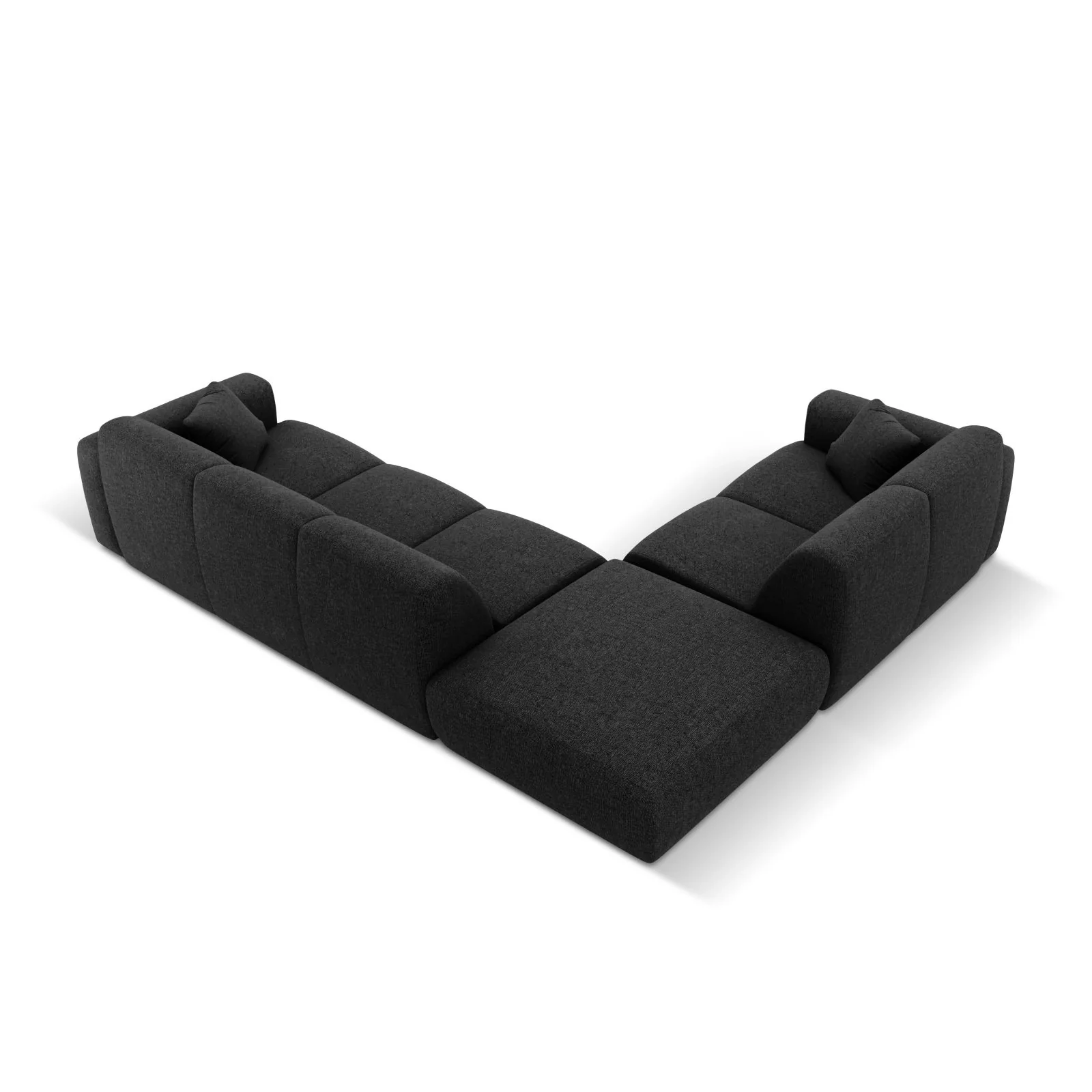 Nolio 4-Sitzer Ecksofa, Linke Seite, aus Samt oder Chenille, 315x250 cm - Image 53