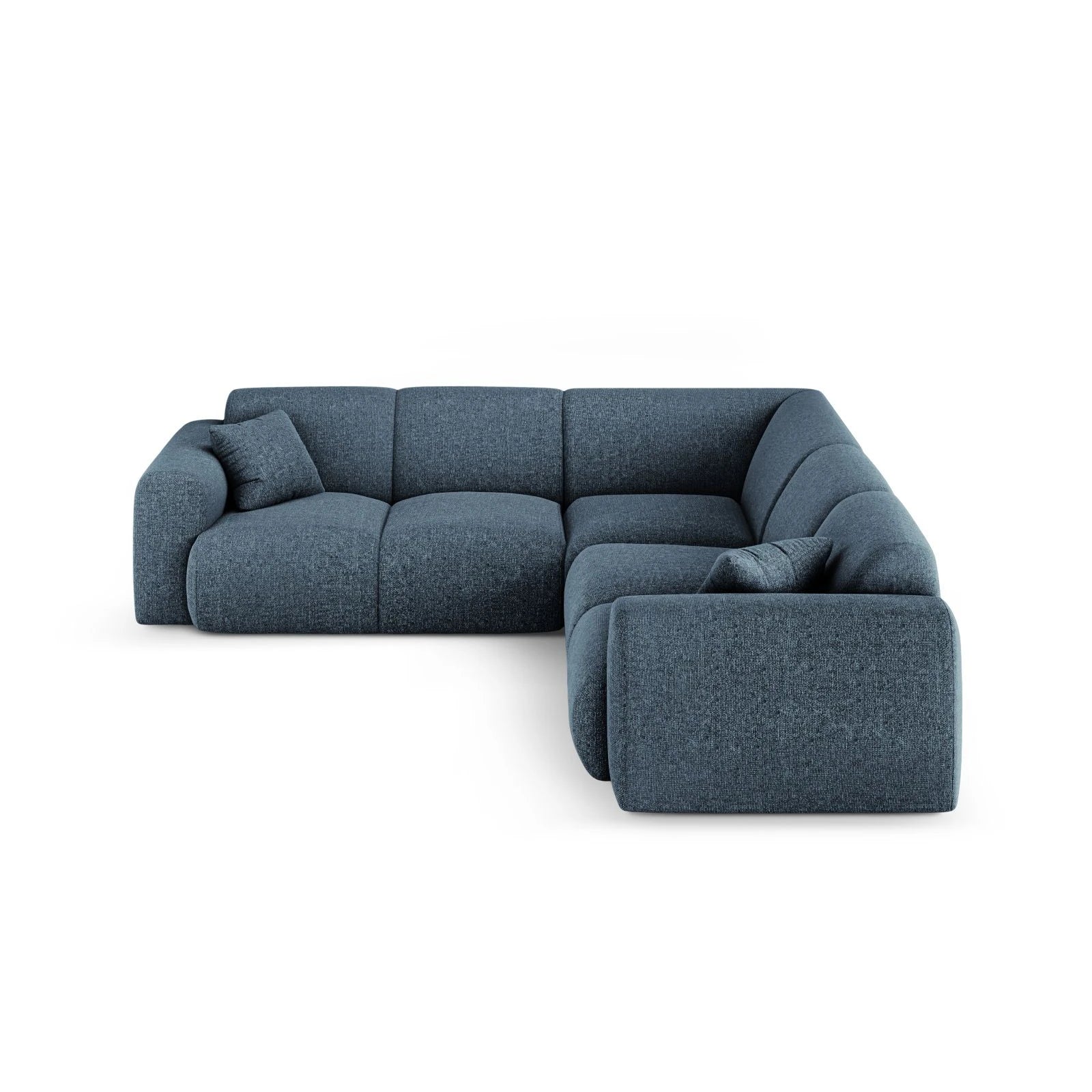 Nolio 5-Sitzer Ecksofa, symmetrisch, aus Samt oder Chenille, 252x252x72 cm - Image 28