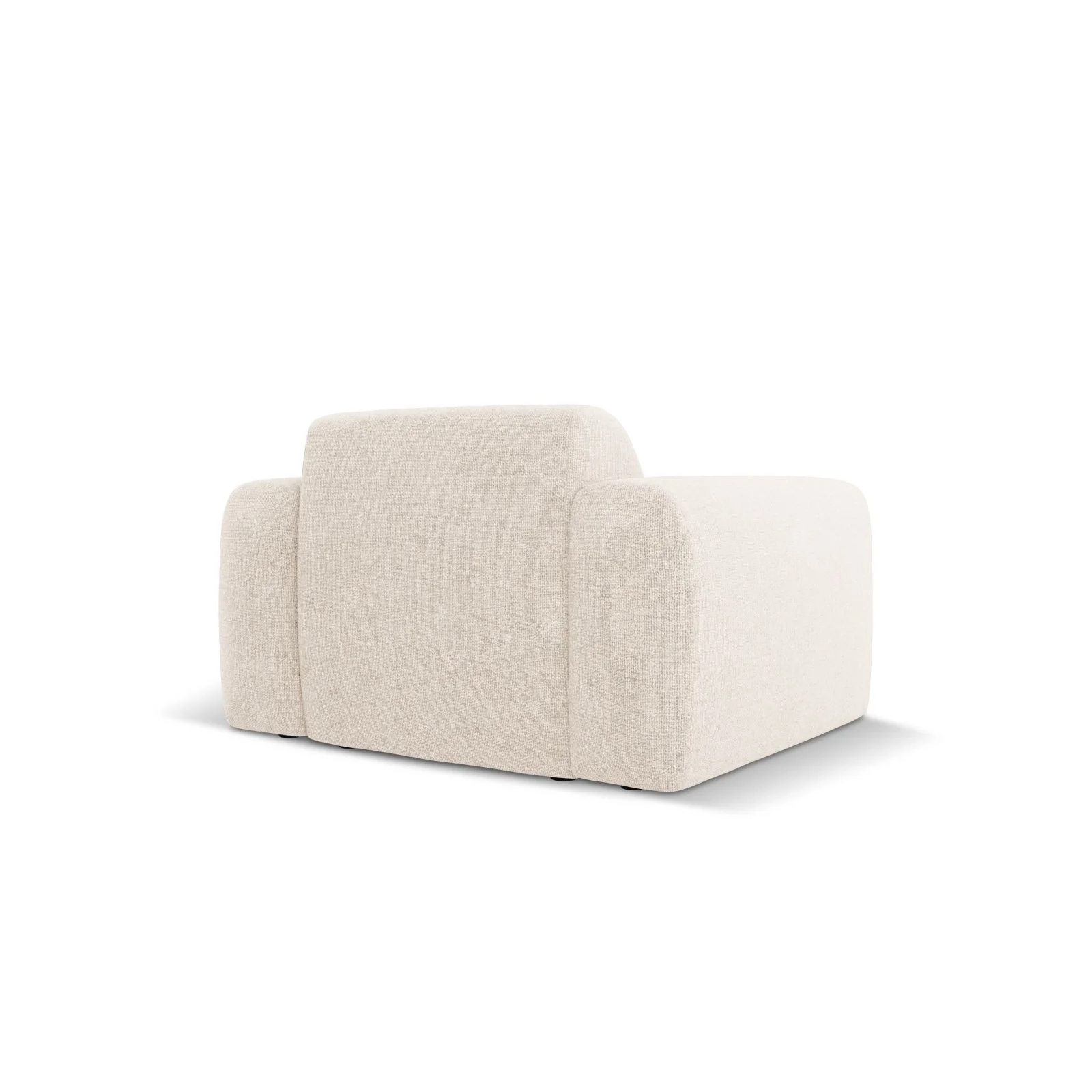 Nolio Sessel aus Samt oder Chenille, 105x95x72 cm - Image 5