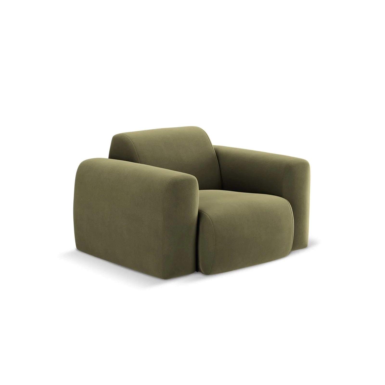 Nolio Sessel aus Samt oder Chenille, 105x95x72 cm - Image 82