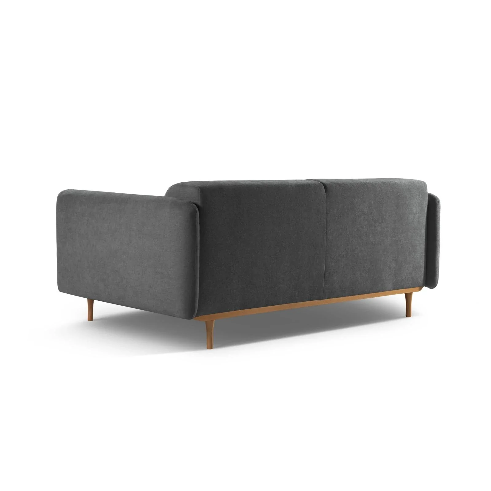 Noomi 2-Sitzer Sofa aus Samt oder Strukturstoff, 162x94 cm - Image 11