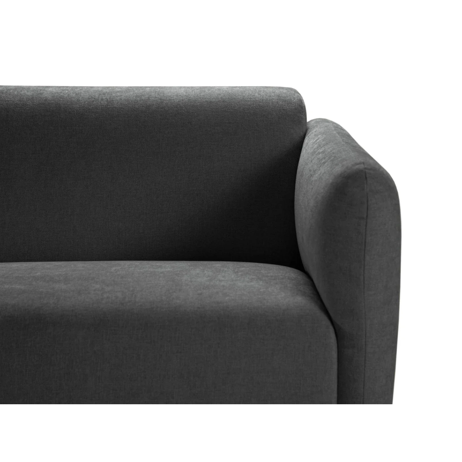 Noomi 2-Sitzer Sofa aus Samt oder Strukturstoff, 162x94 cm - Image 13