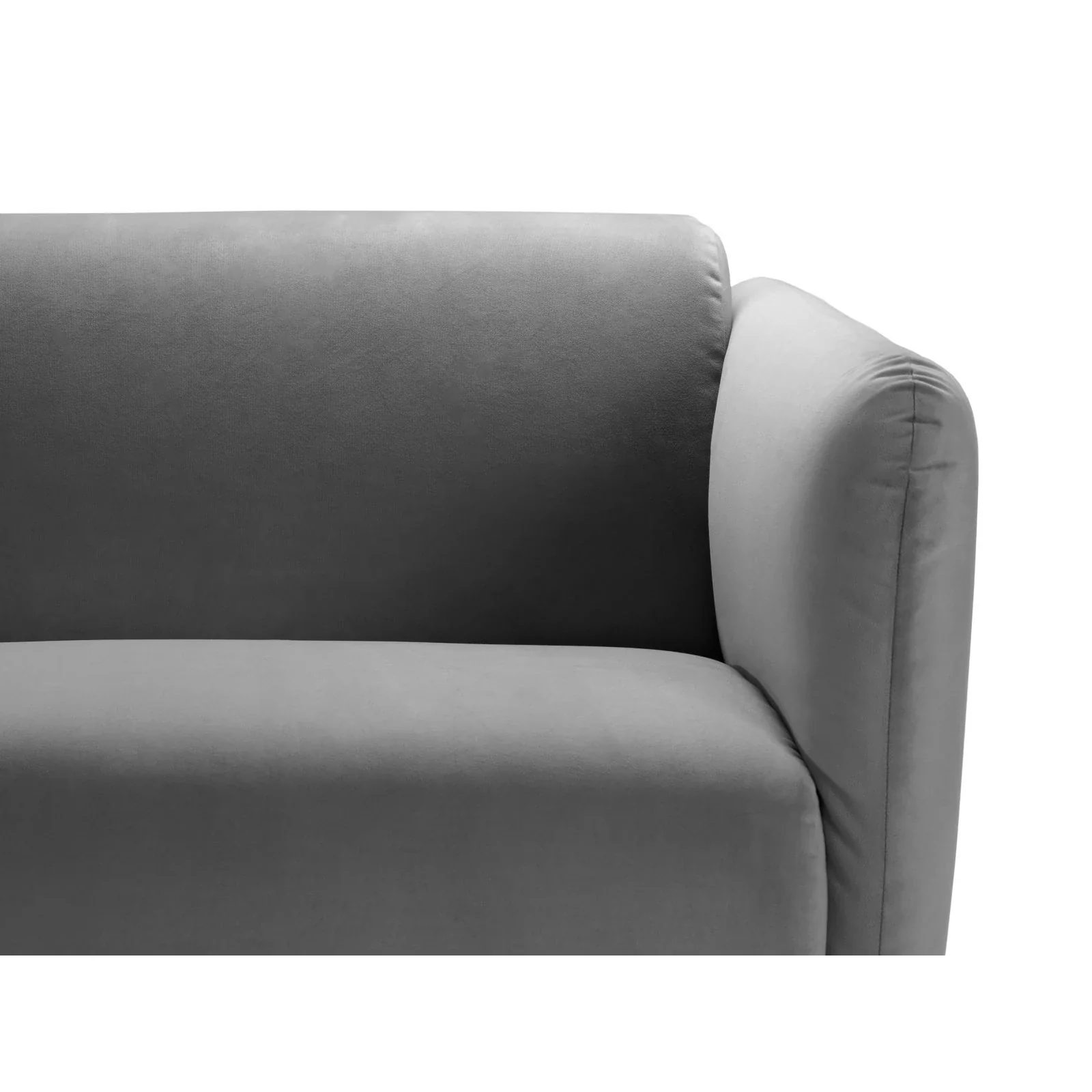 Noomi 2-Sitzer Sofa aus Samt oder Strukturstoff, 162x94 cm - Image 20