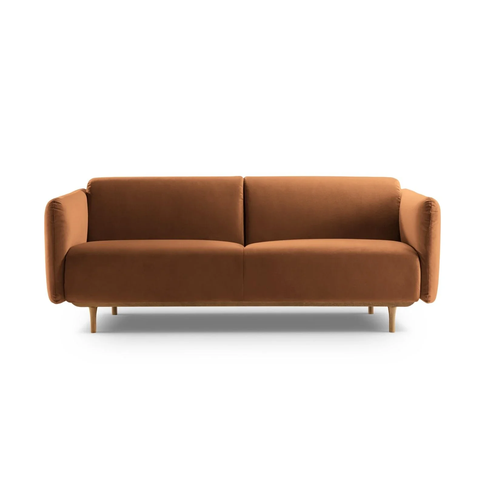 Noomi 2-Sitzer Sofa aus Samt oder Strukturstoff, 162x94 cm - Image 22