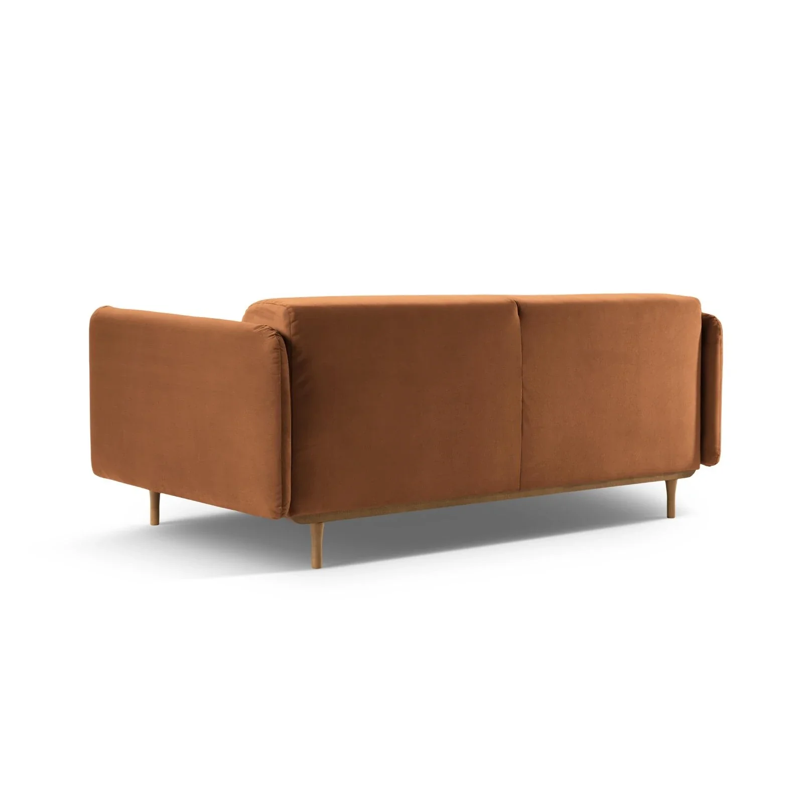 Noomi 2-Sitzer Sofa aus Samt oder Strukturstoff, 162x94 cm - Image 25