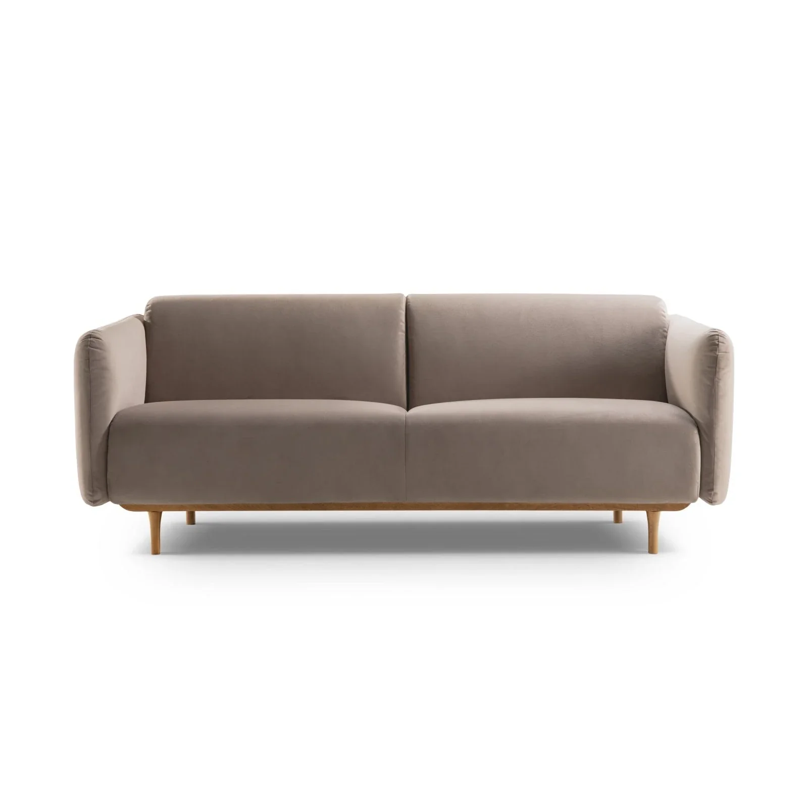 Noomi 3-Sitzer Sofa aus Samt oder Strukturstoff, 196x94 cm - Image 15