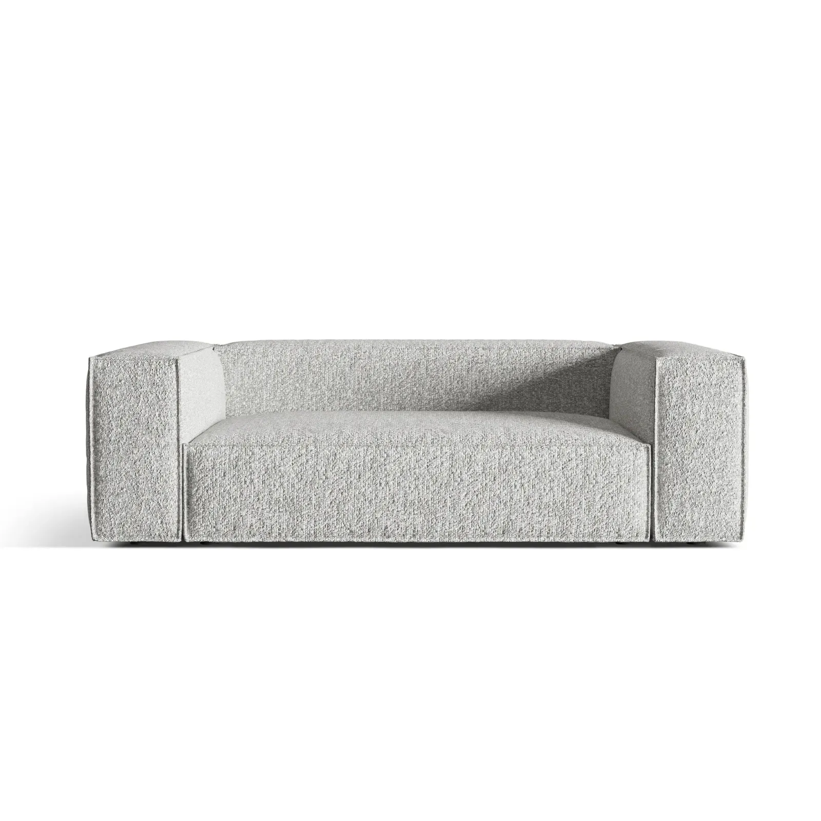 Nuria 3-Sitzer Sofa mit Bezug in Samt, Strukturstoff oder Boucle-Stoff, 210x110 cm - Image 46