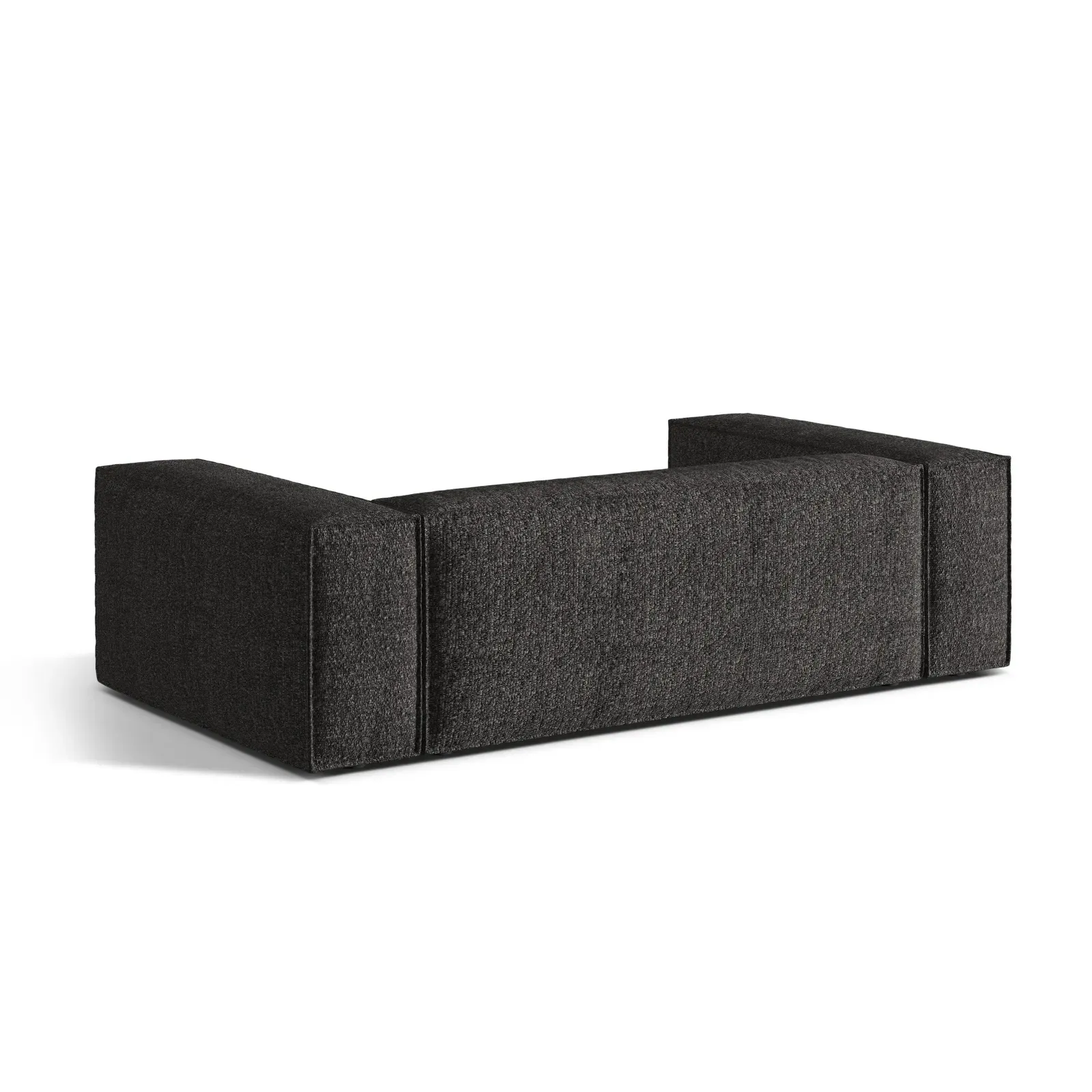 Nuria 3-Sitzer Sofa mit Bezug in Samt, Strukturstoff oder Boucle-Stoff, 210x110 cm - Image 53