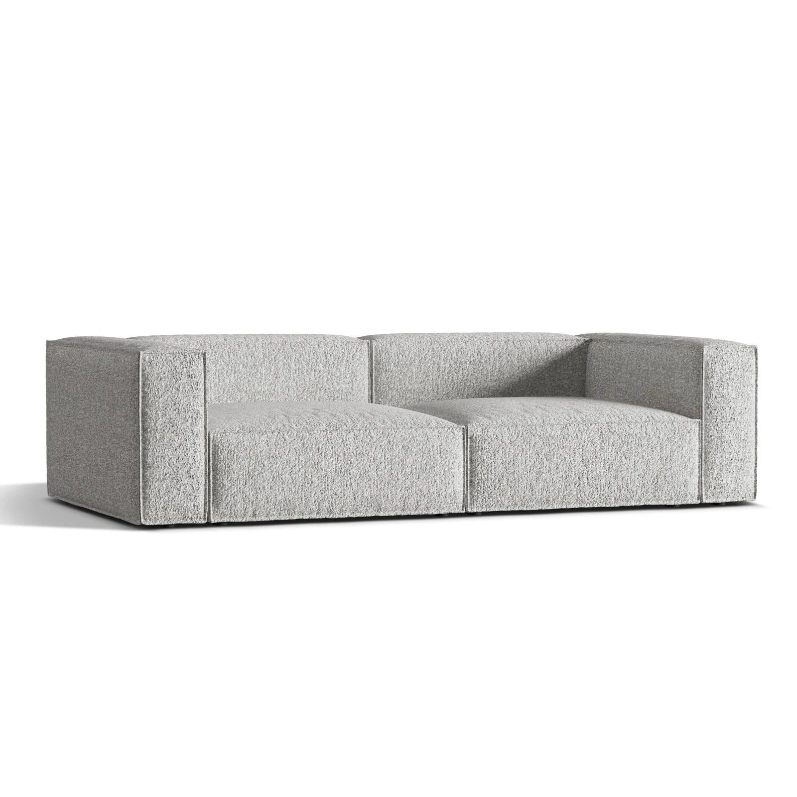 Nuria 5-Sitzer Sofa mit Bezug aus Samt, Boucle oder Strukturstoff, 110x290 cm - Image 37