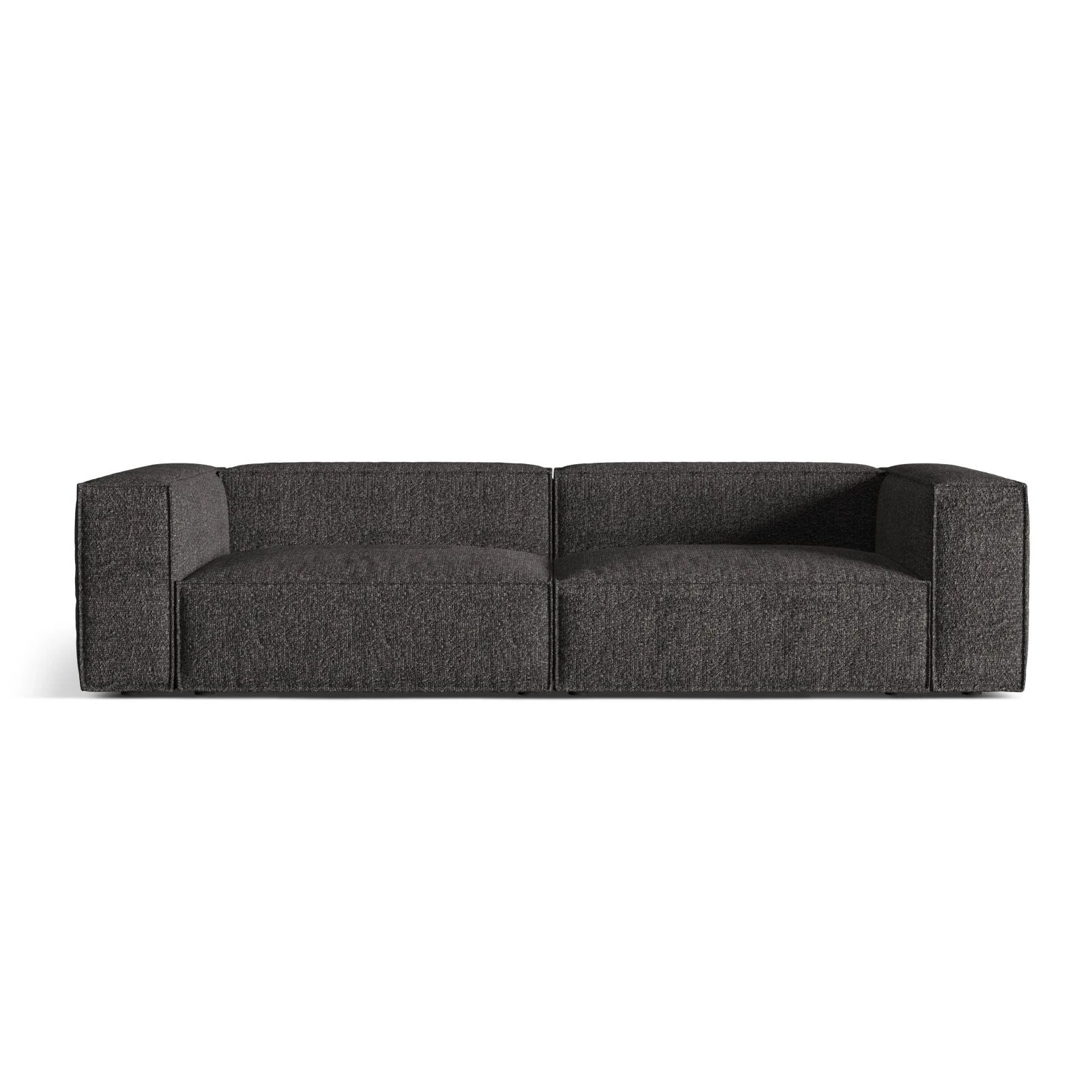 Nuria 5-Sitzer Sofa mit Bezug aus Samt, Boucle oder Strukturstoff, 110x290 cm - Image 41